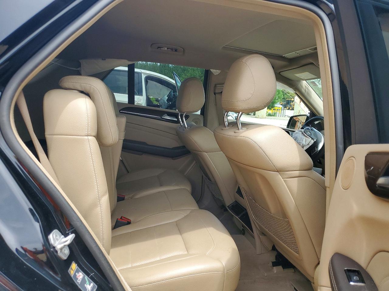 2015 Mercedes-benz Ml 350 4matic Black vin: 4JGDA5HB8FA471541