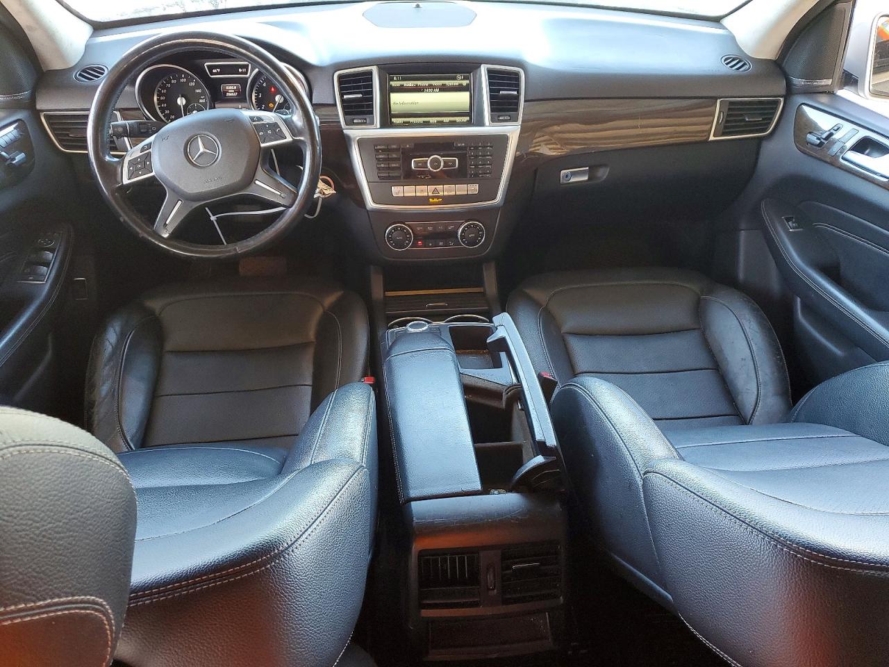 2015 Mercedes-benz Ml 350 4matic Silver vin: 4JGDA5HB8FA484970