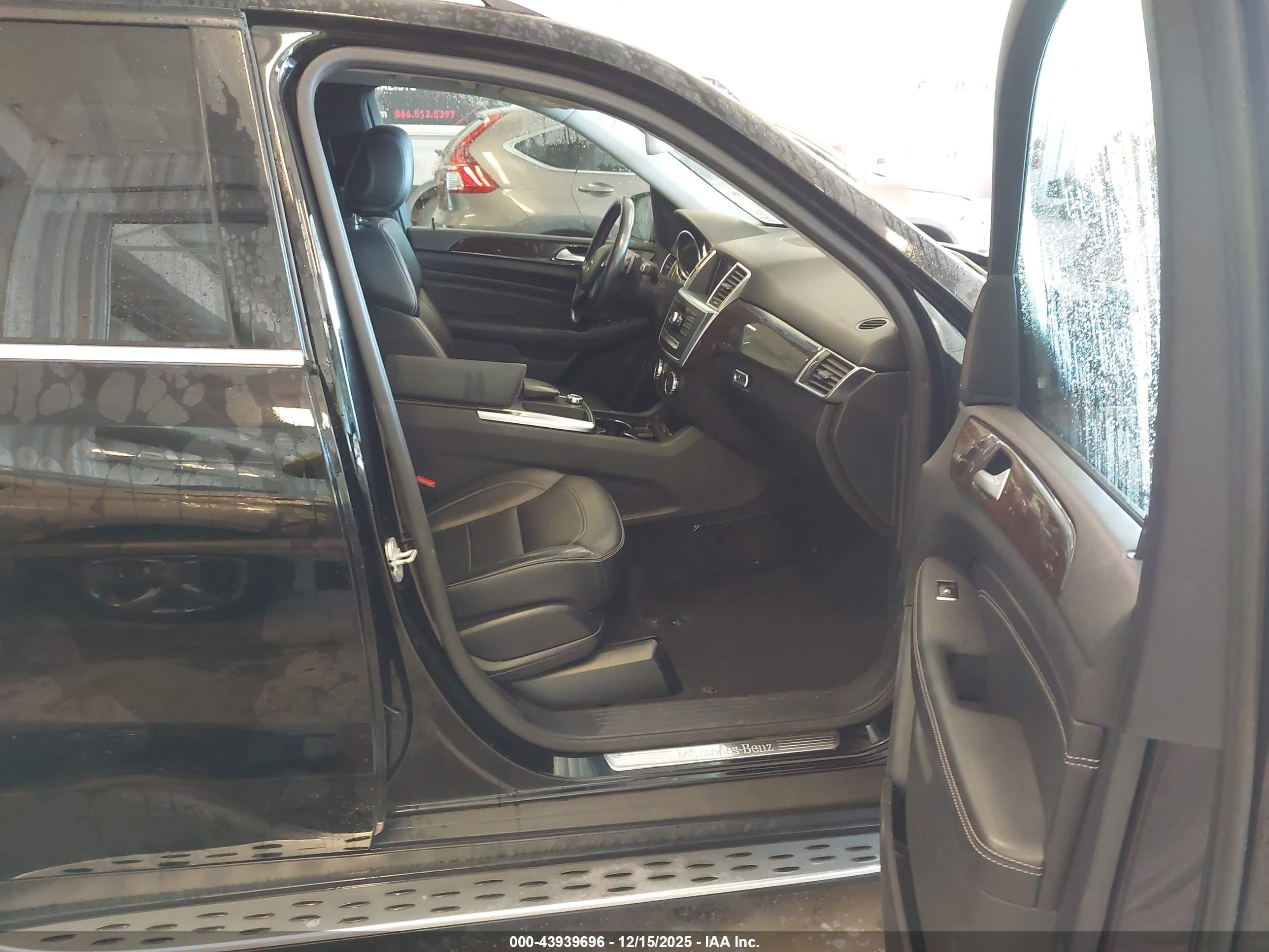2015 Mercedes-benz Ml 350 4matic Black vin: 4JGDA5HB8FA486606