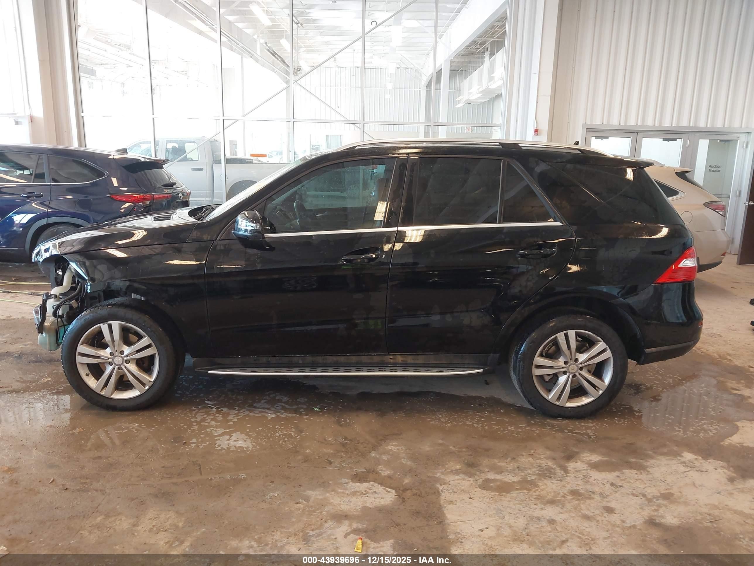 2015 Mercedes-benz Ml 350 4matic Black vin: 4JGDA5HB8FA486606