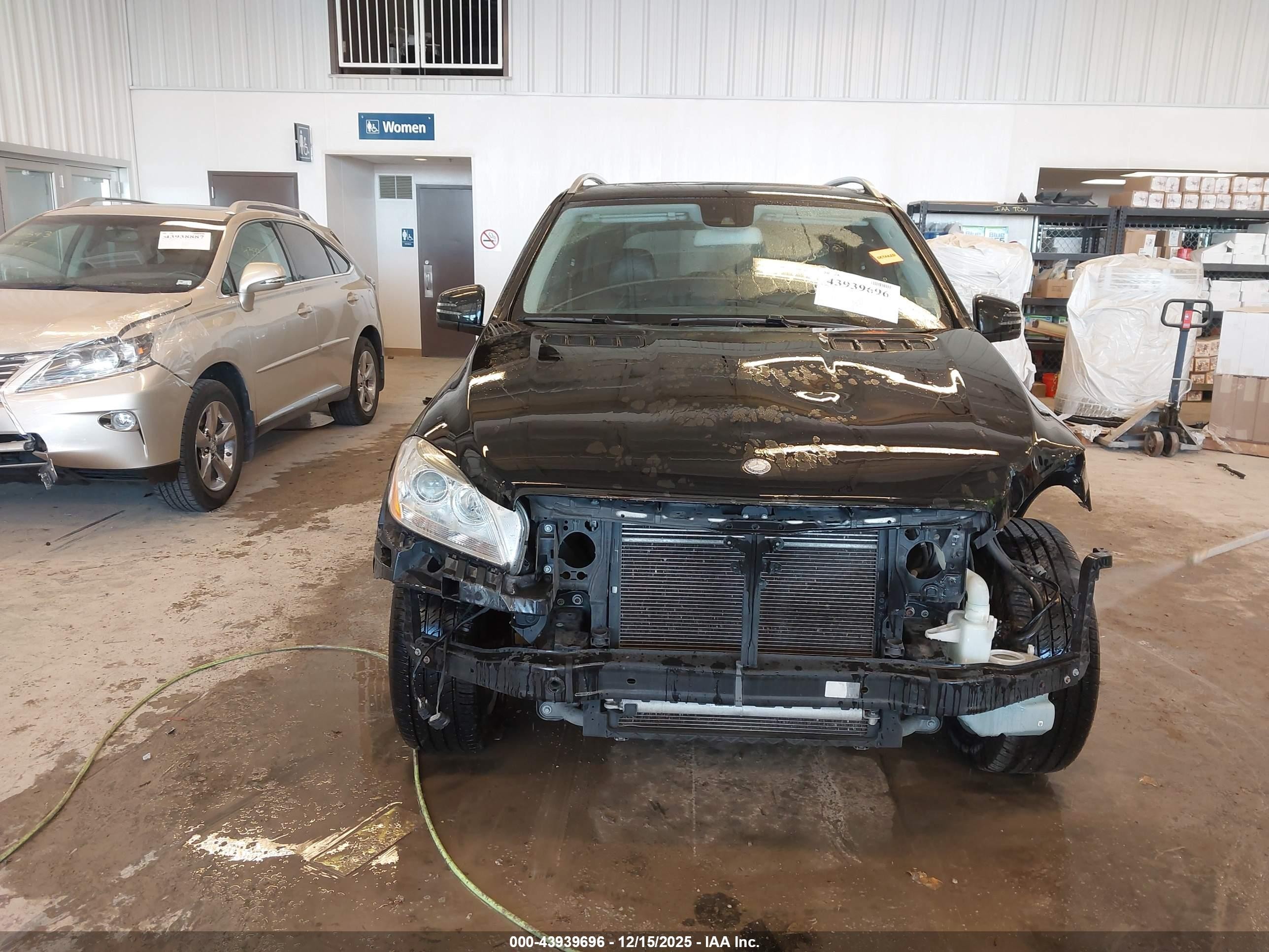 2015 Mercedes-benz Ml 350 4matic Black vin: 4JGDA5HB8FA486606