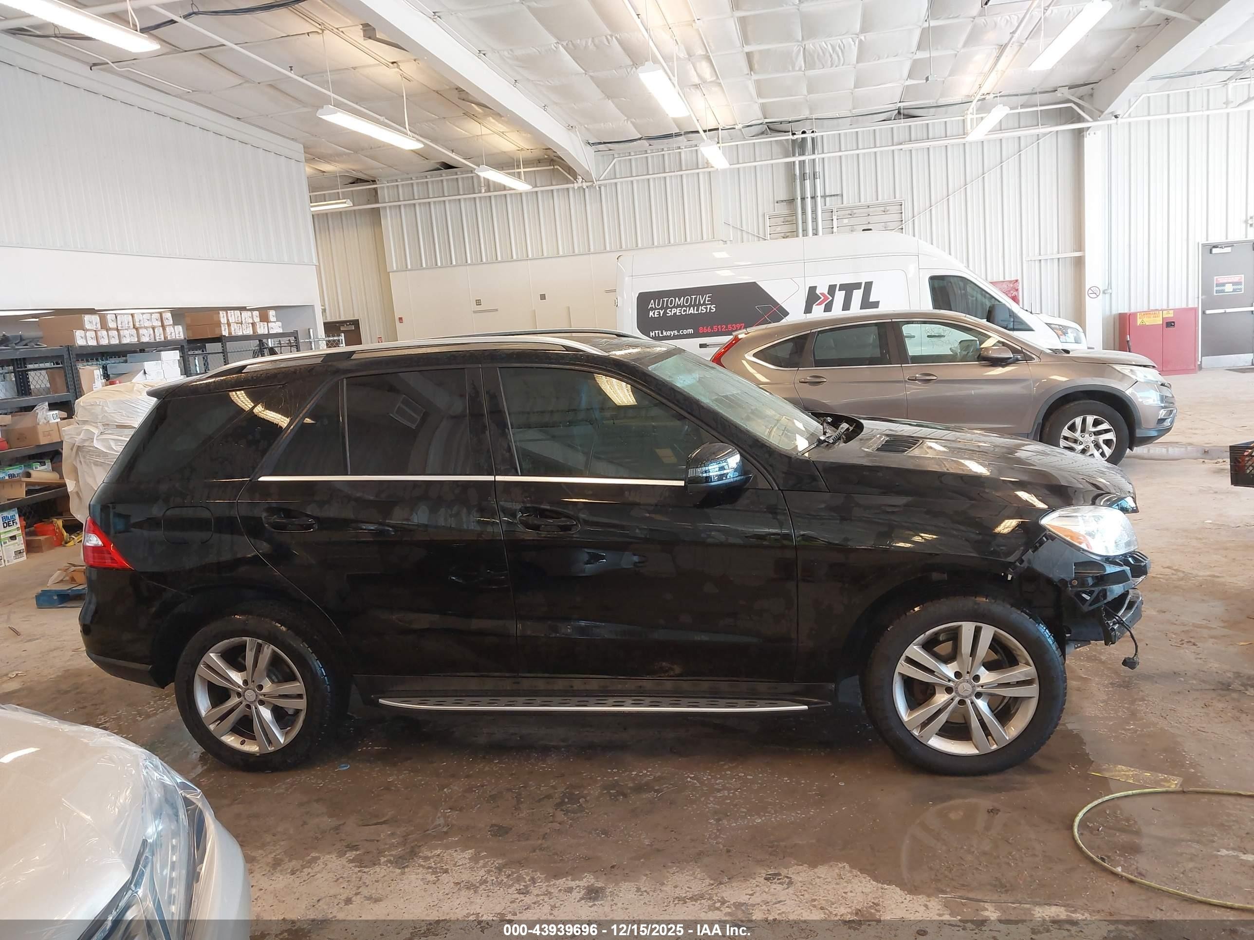 2015 Mercedes-benz Ml 350 4matic Black vin: 4JGDA5HB8FA486606