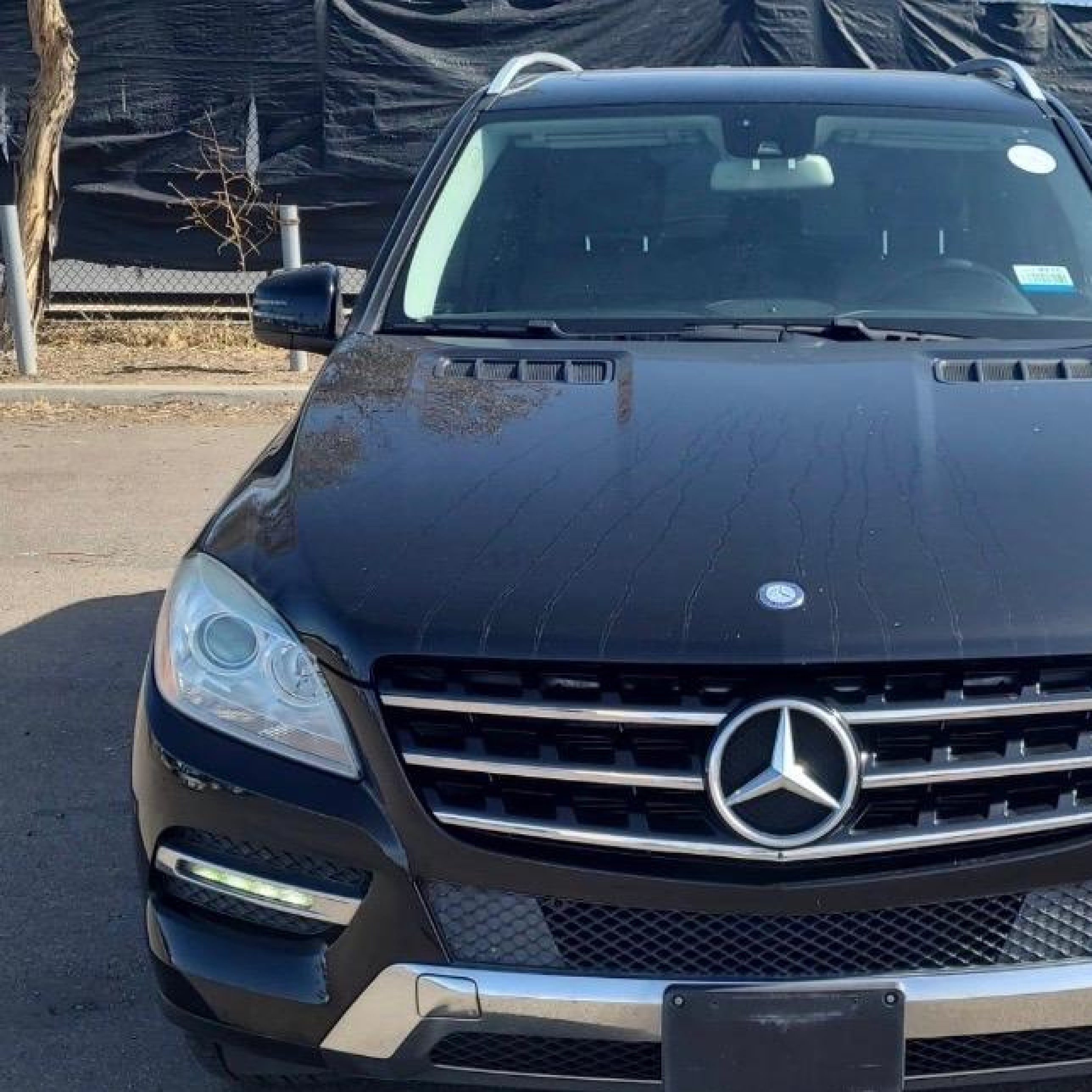 2015 Mercedes-benz Ml 350 4matic Black vin: 4JGDA5HB8FA516672
