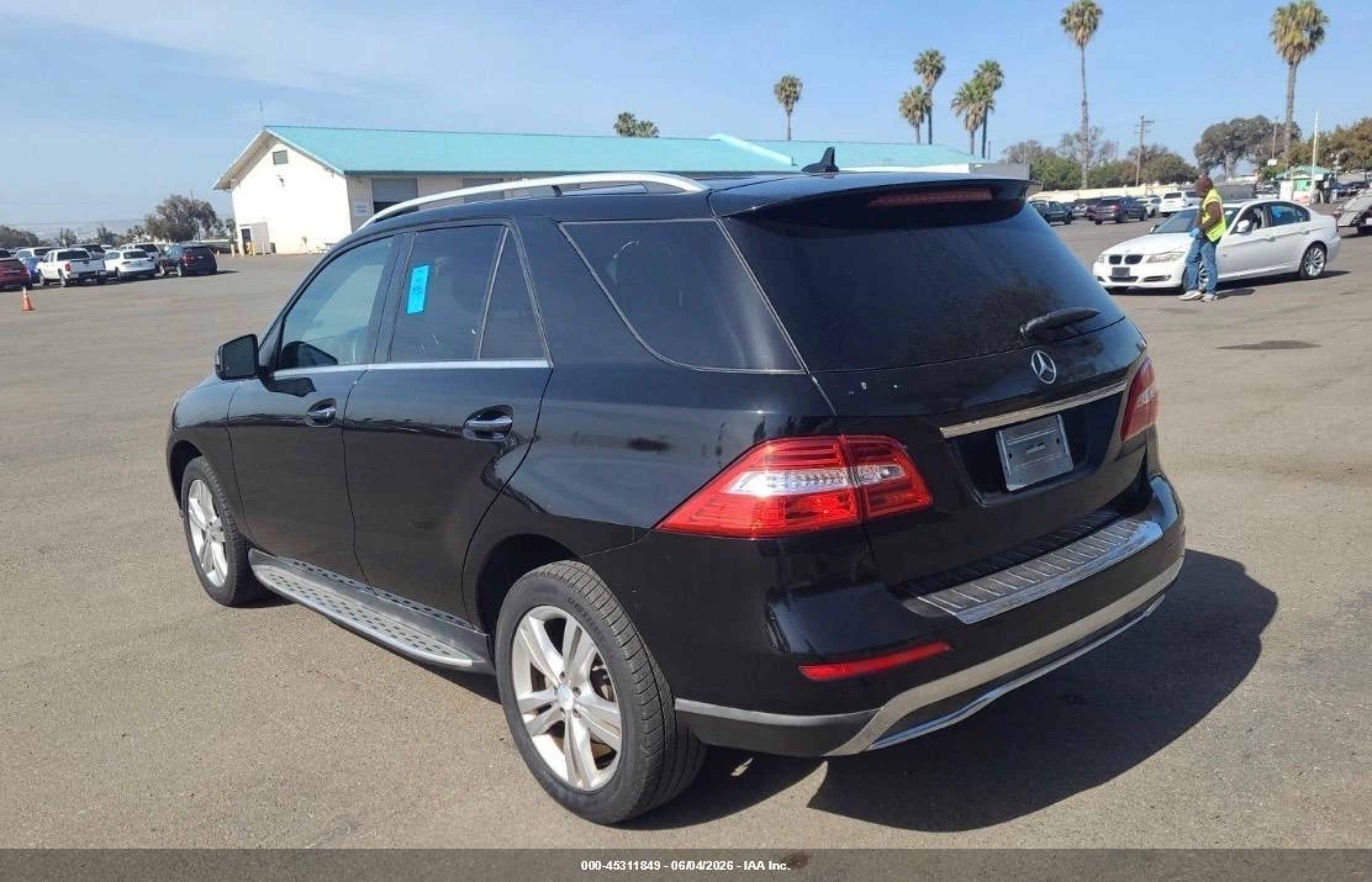 2015 Mercedes-benz Ml 350 4matic Black vin: 4JGDA5HB8FA516672