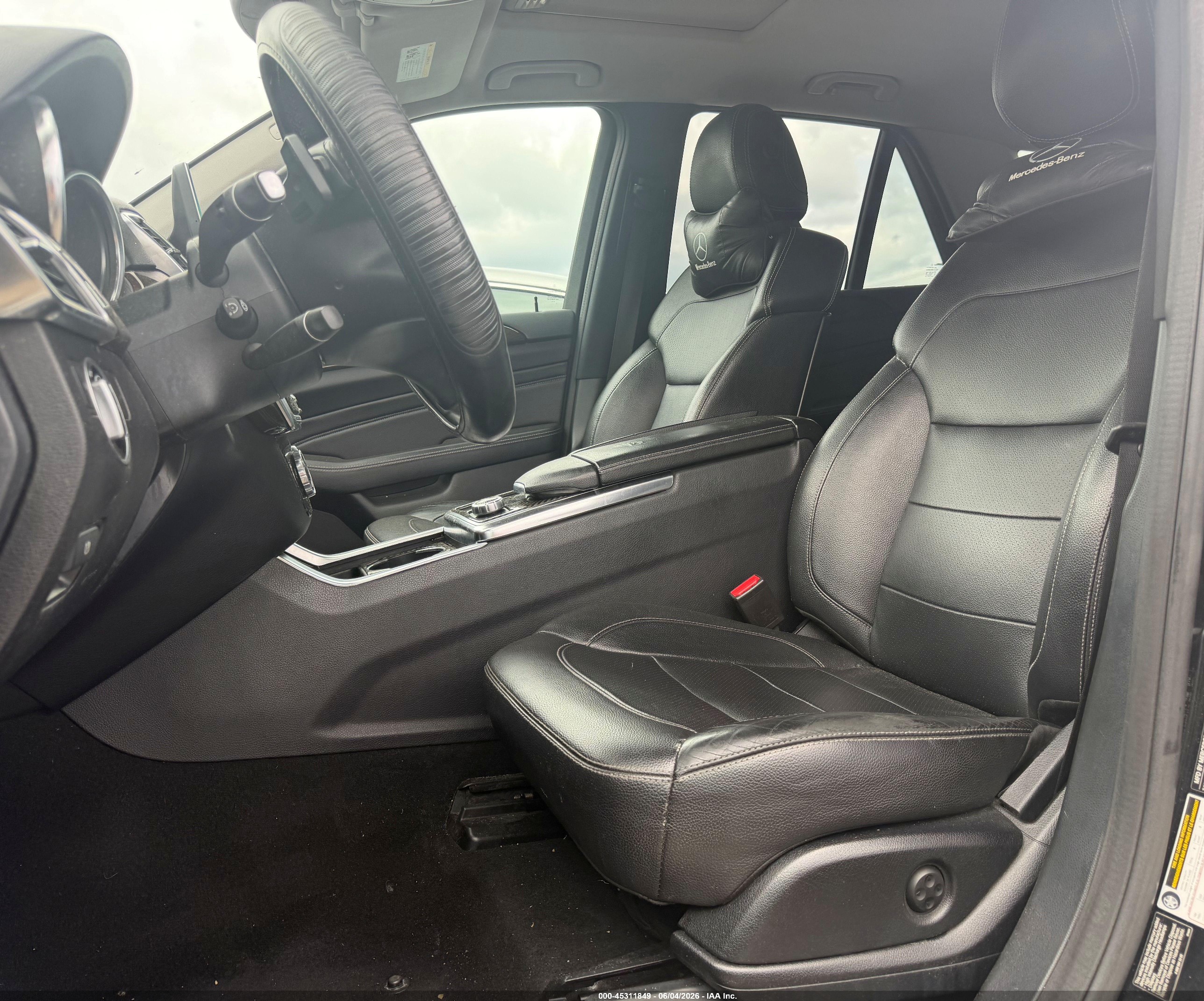 2015 Mercedes-benz Ml 350 4matic Black vin: 4JGDA5HB8FA516672
