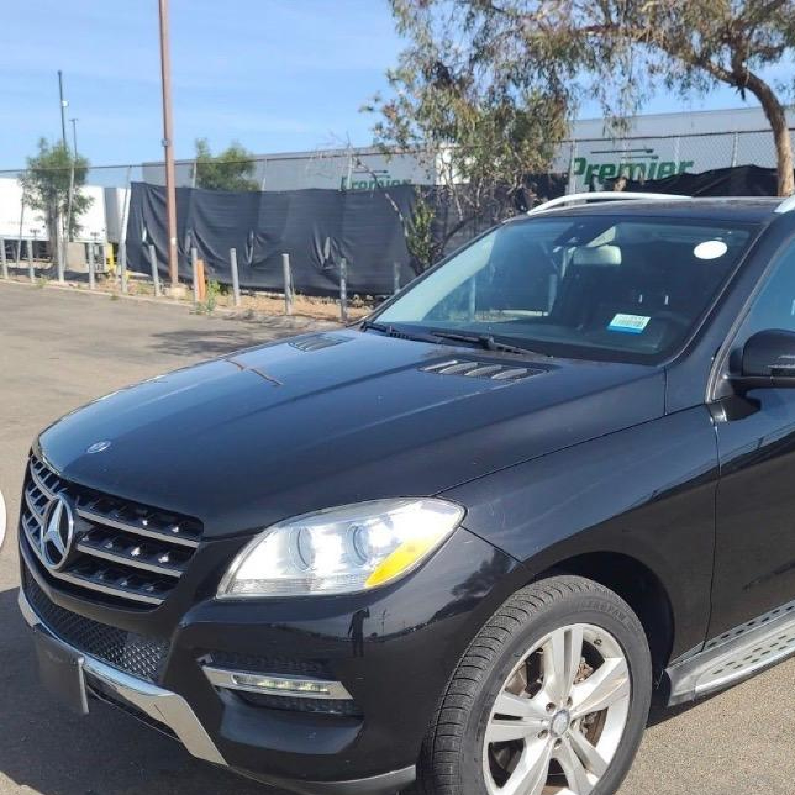 2015 Mercedes-benz Ml 350 4matic Black vin: 4JGDA5HB8FA516672