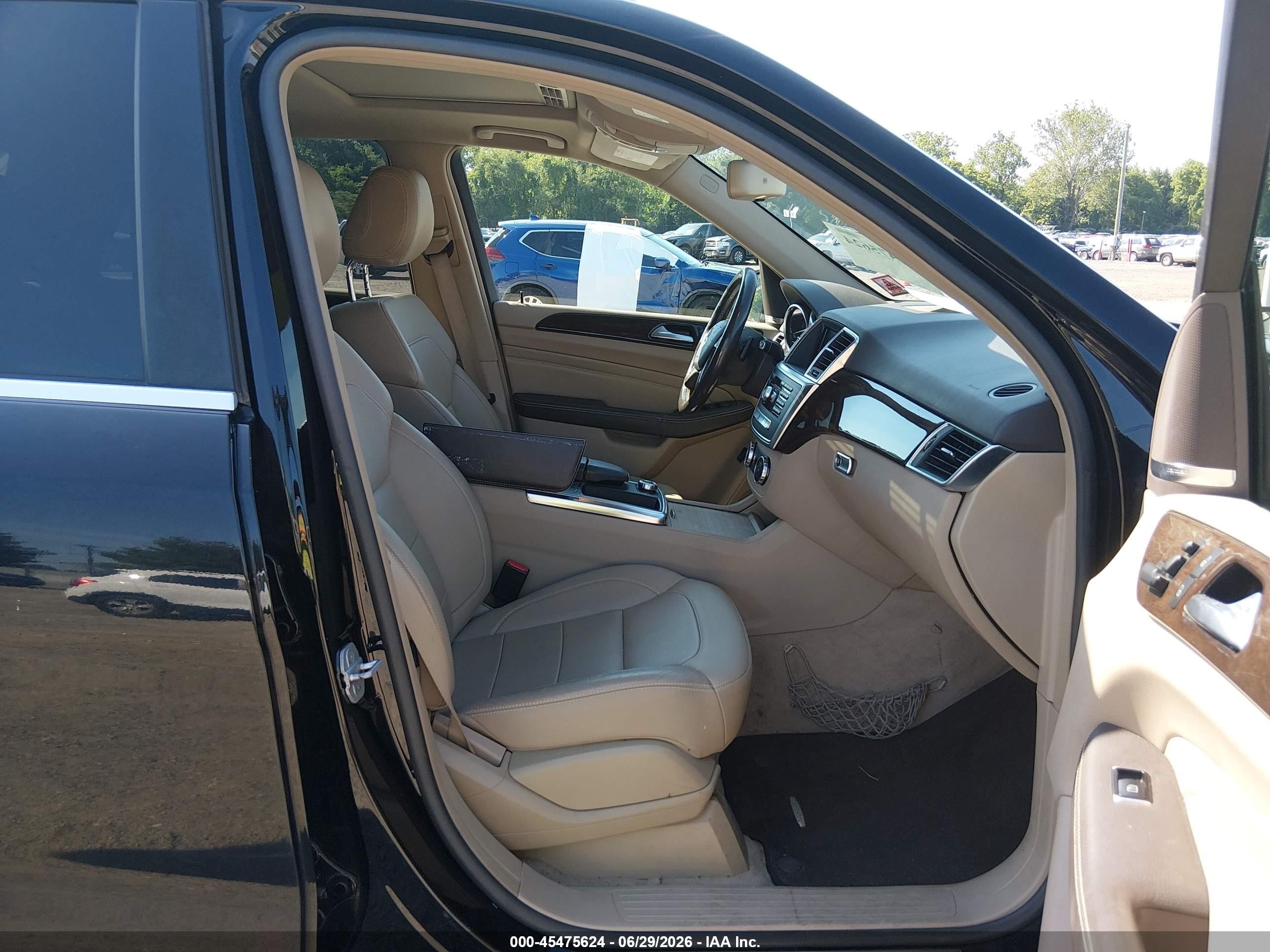 2015 Mercedes-benz Ml 350 4matic Black vin: 4JGDA5HB8FA518583