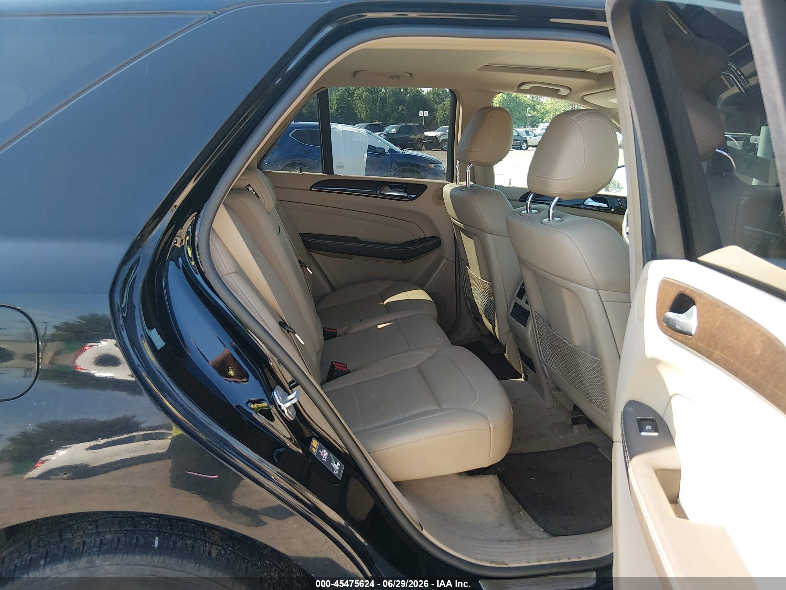 2015 Mercedes-benz Ml 350 4matic Black vin: 4JGDA5HB8FA518583