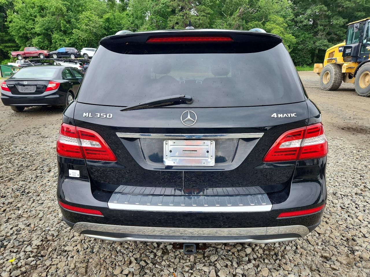 2015 Mercedes-benz Ml 350 4matic Black vin: 4JGDA5HB8FA562955