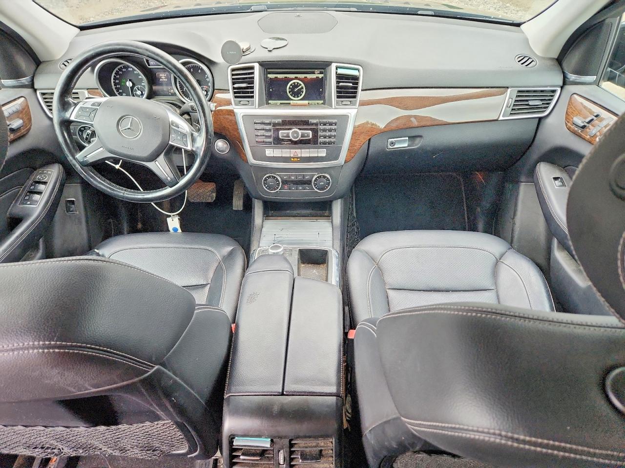 2015 Mercedes-benz Ml 350 4matic Black vin: 4JGDA5HB8FA562955