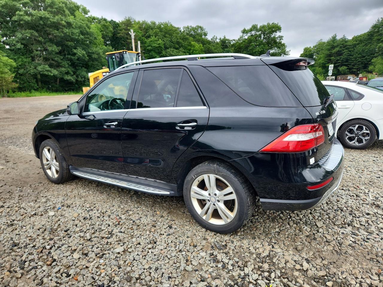 2015 Mercedes-benz Ml 350 4matic Black vin: 4JGDA5HB8FA562955