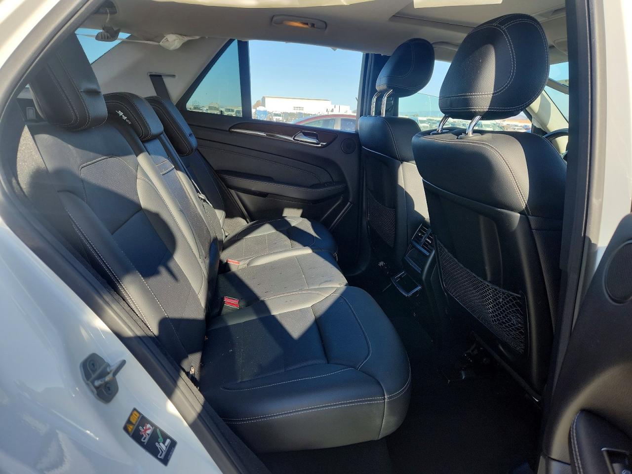 2015 Mercedes-benz Ml 350 4matic White vin: 4JGDA5HB8FA592716