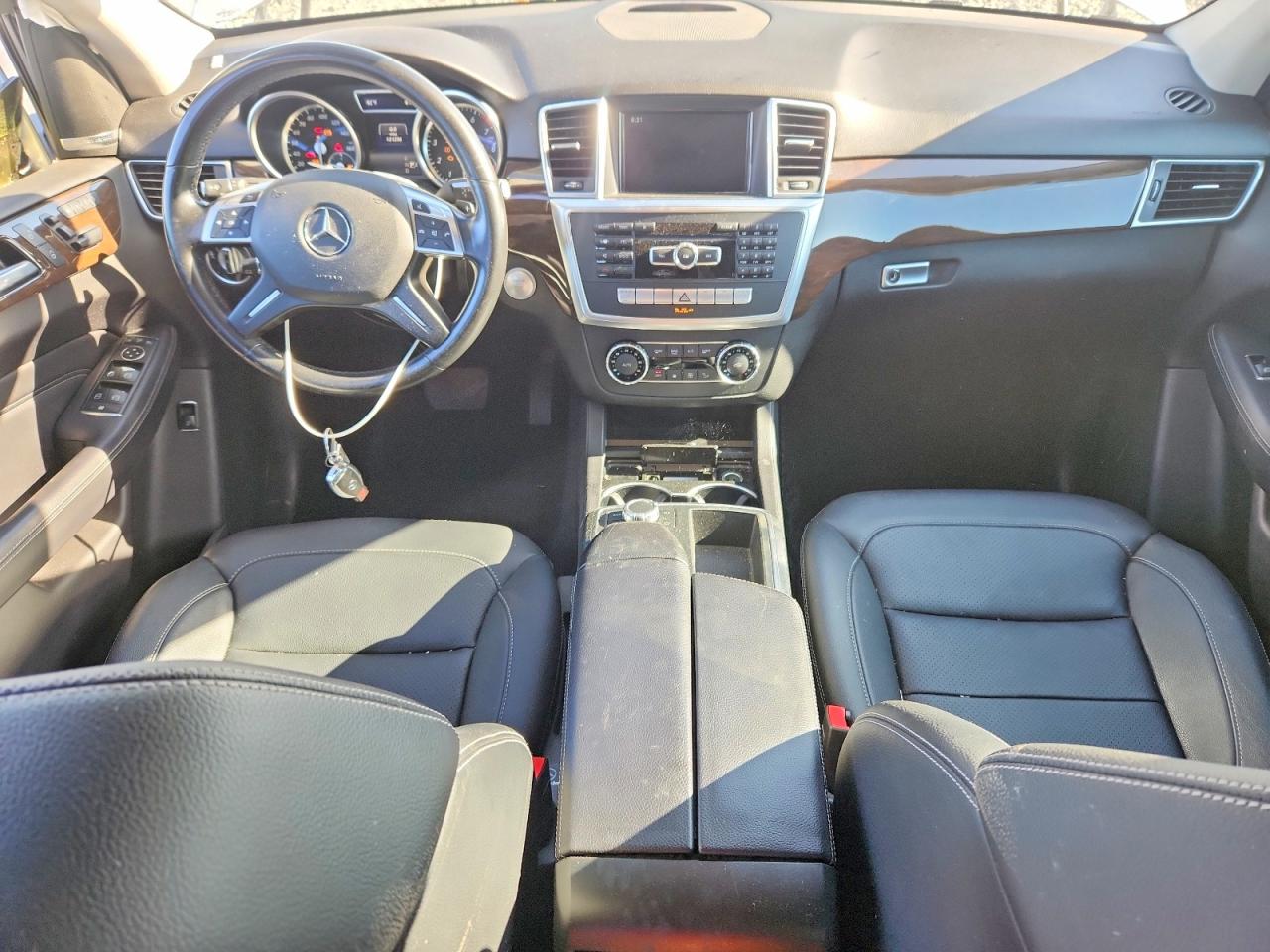 2015 Mercedes-benz Ml 350 4matic White vin: 4JGDA5HB8FA592716