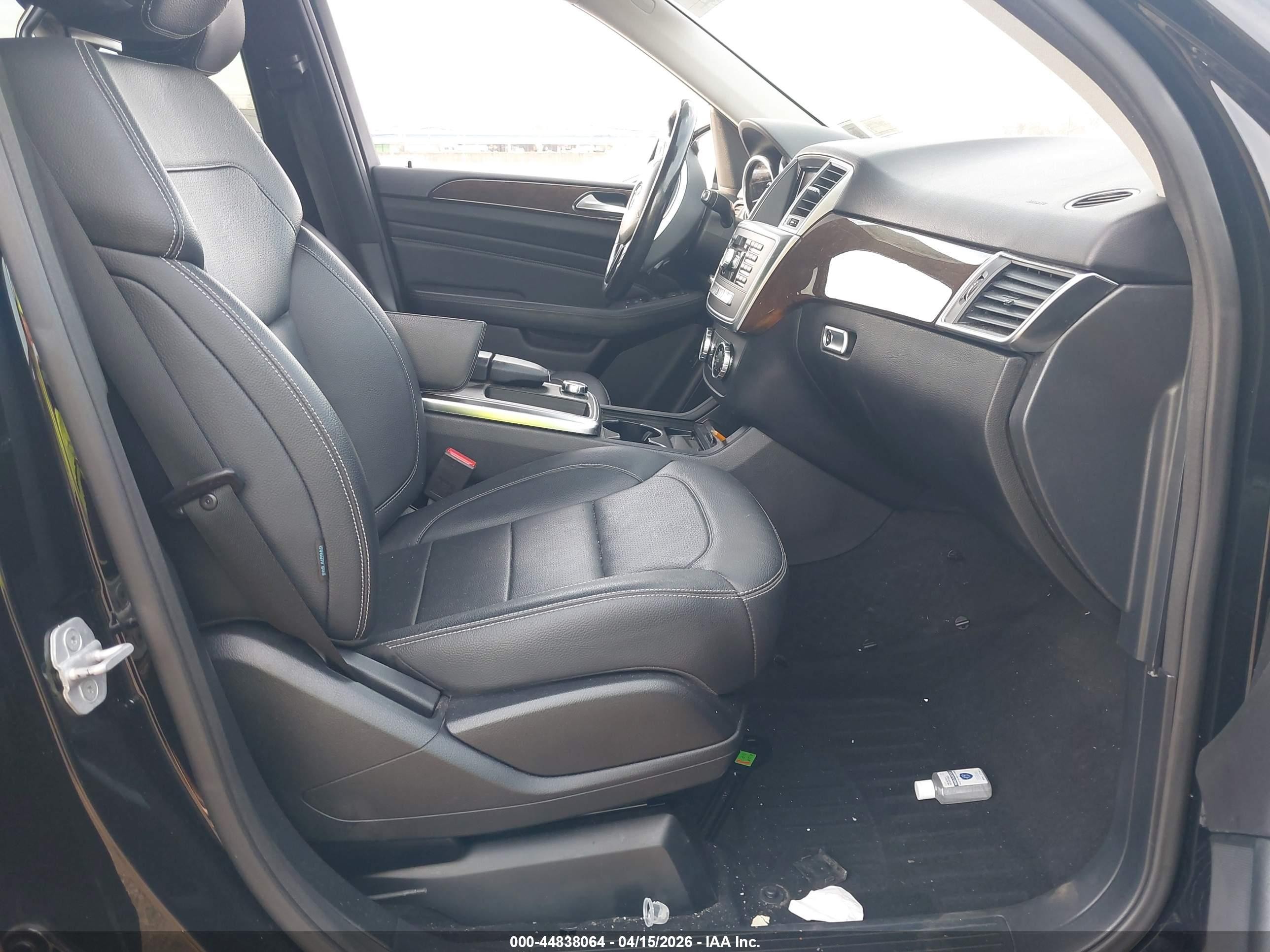 2015 Mercedes-benz Ml 350 4matic Black vin: 4JGDA5HB8FA599827