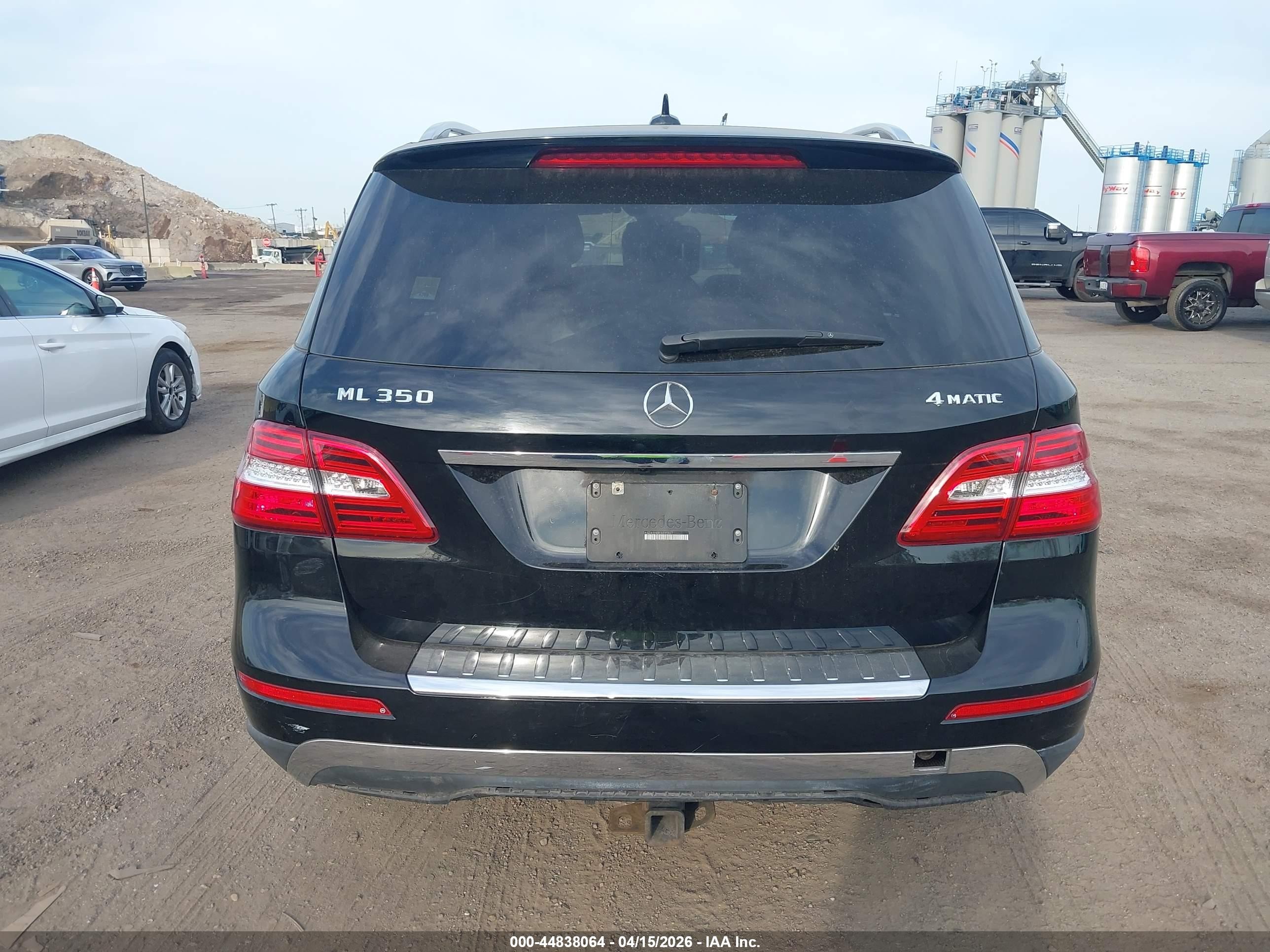 2015 Mercedes-benz Ml 350 4matic Black vin: 4JGDA5HB8FA599827