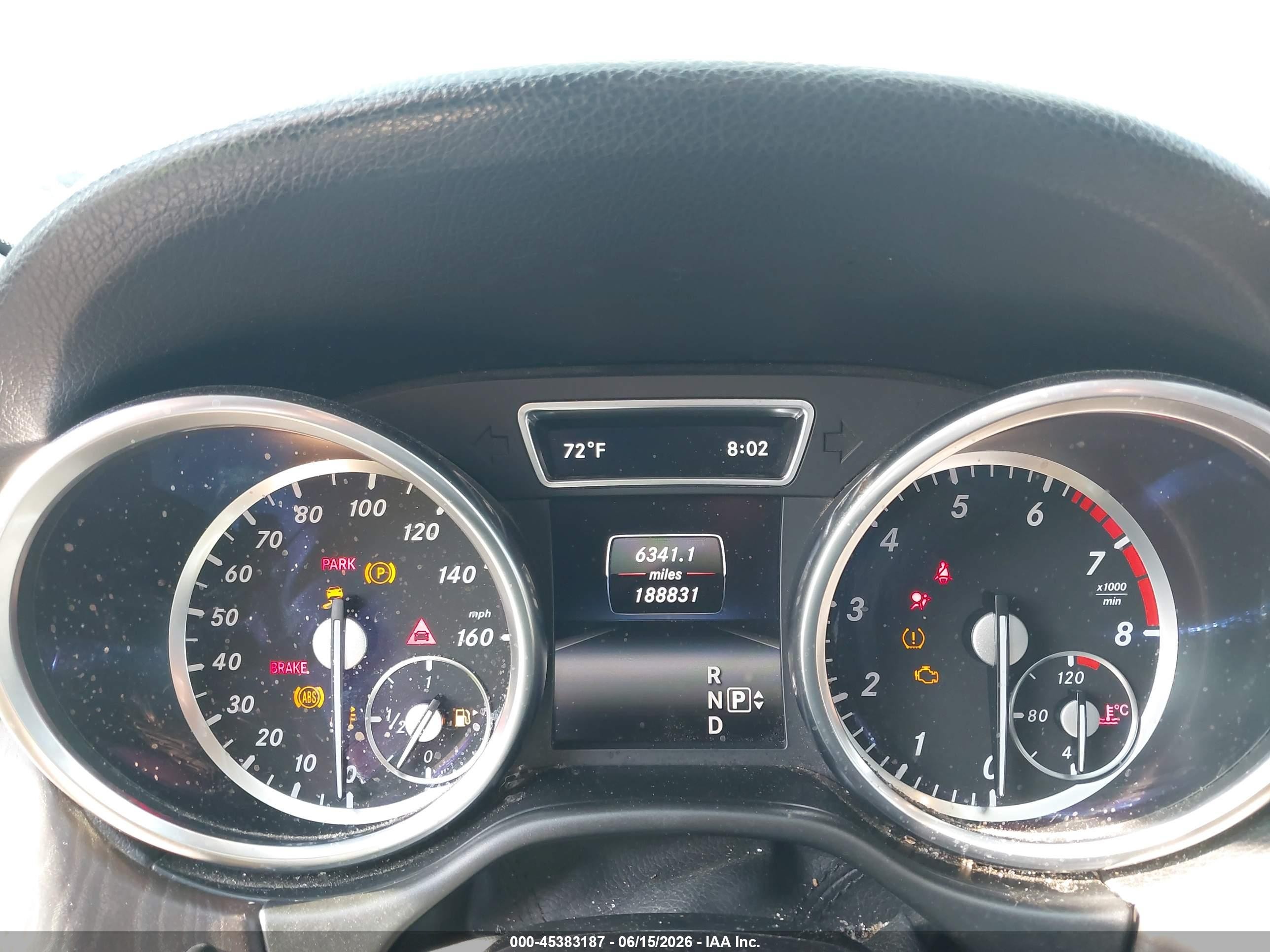 2015 Mercedes-benz Ml 350 4matic Black vin: 4JGDA5HB8FA616416