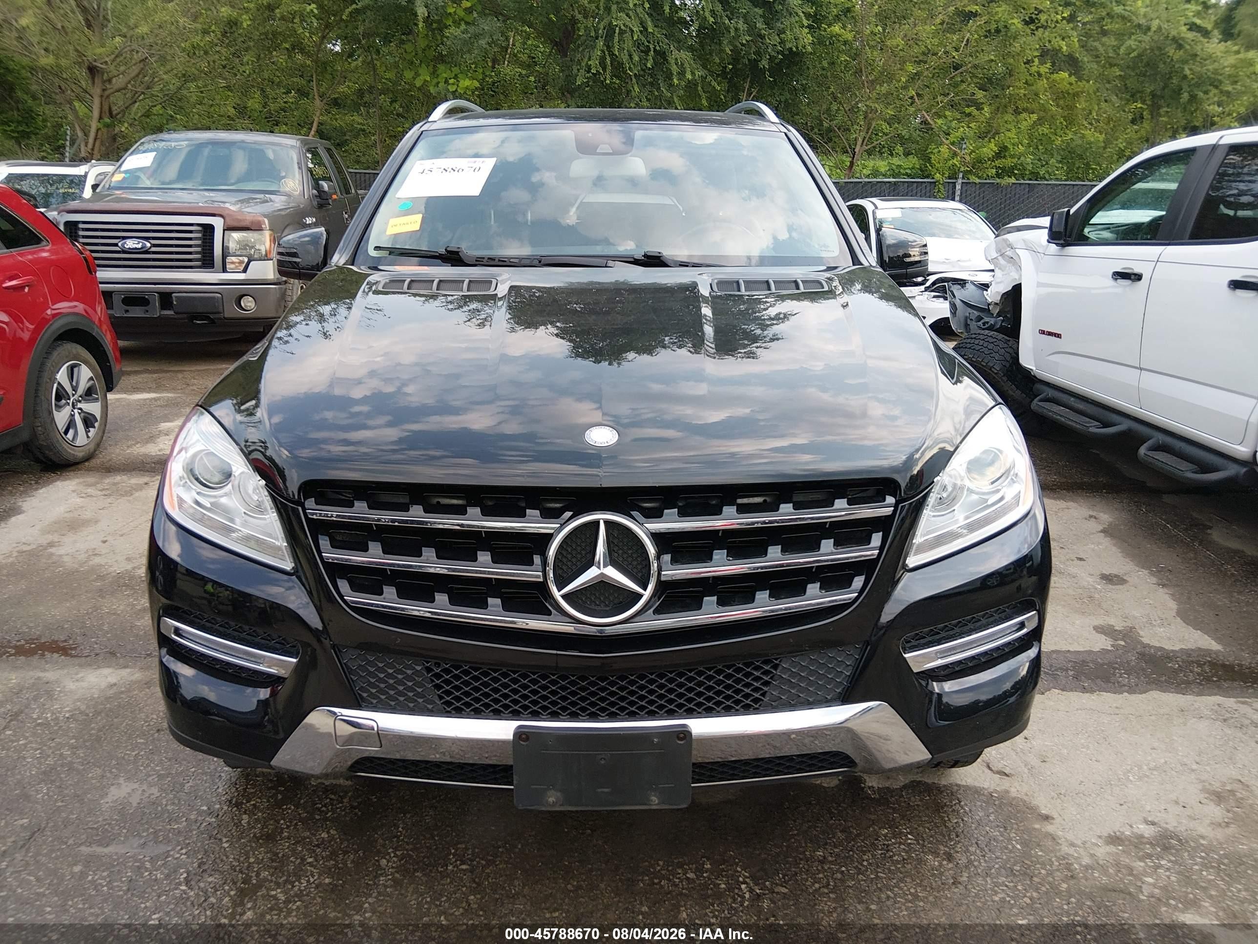 2015 Mercedes-benz Ml 350 4matic Черный vin: 4JGDA5HB8FA617436