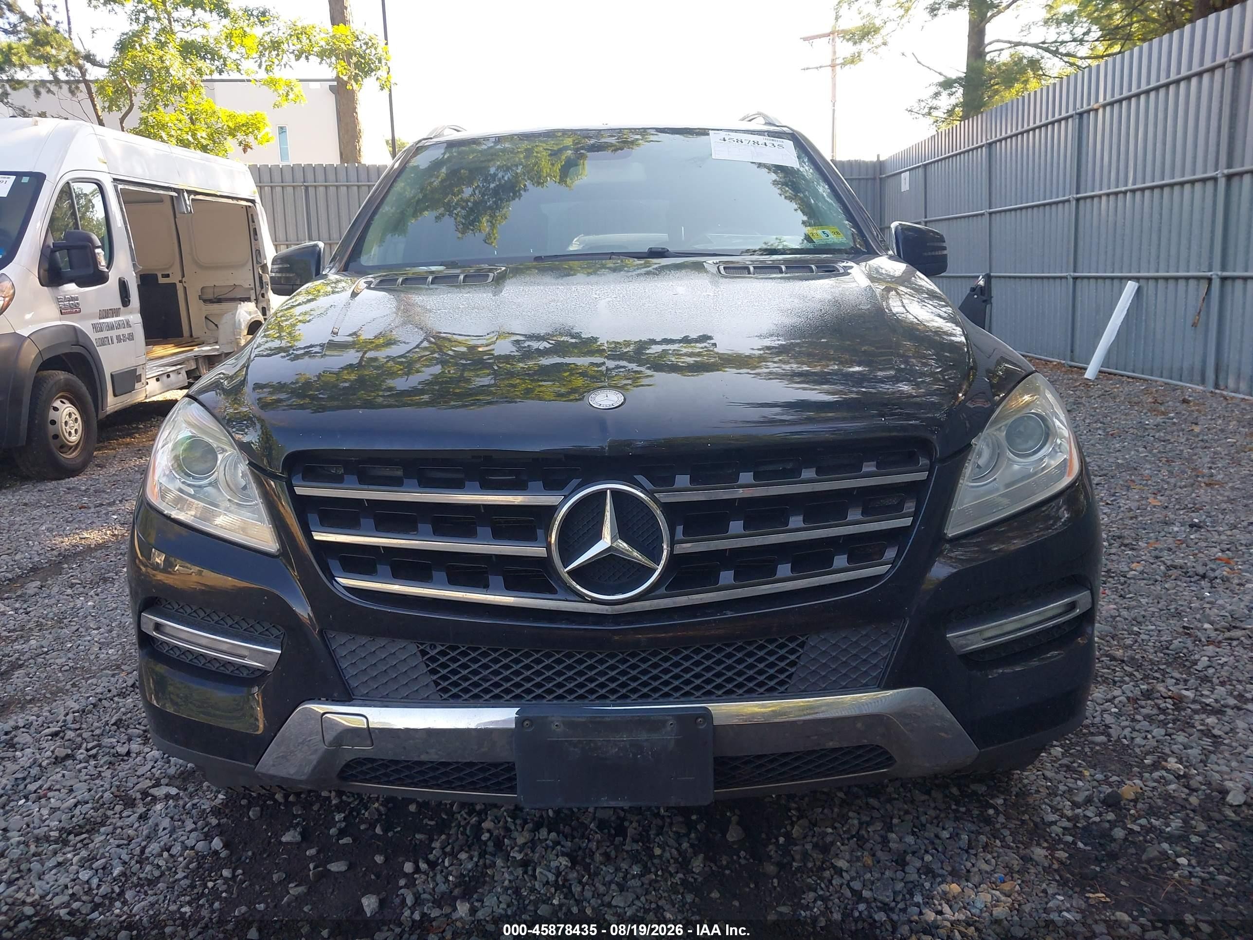 2012 Mercedes-benz Ml 350 4matic Black vin: 4JGDA5HB9CA010053