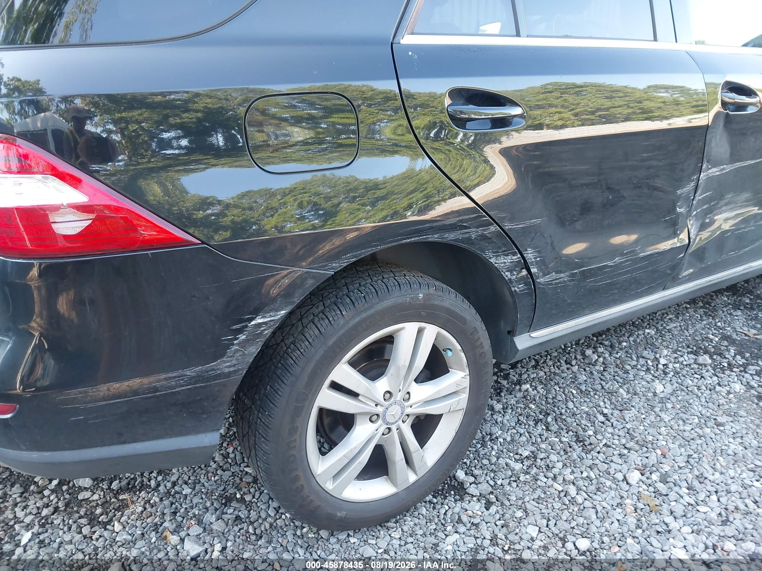 2012 Mercedes-benz Ml 350 4matic Black vin: 4JGDA5HB9CA010053
