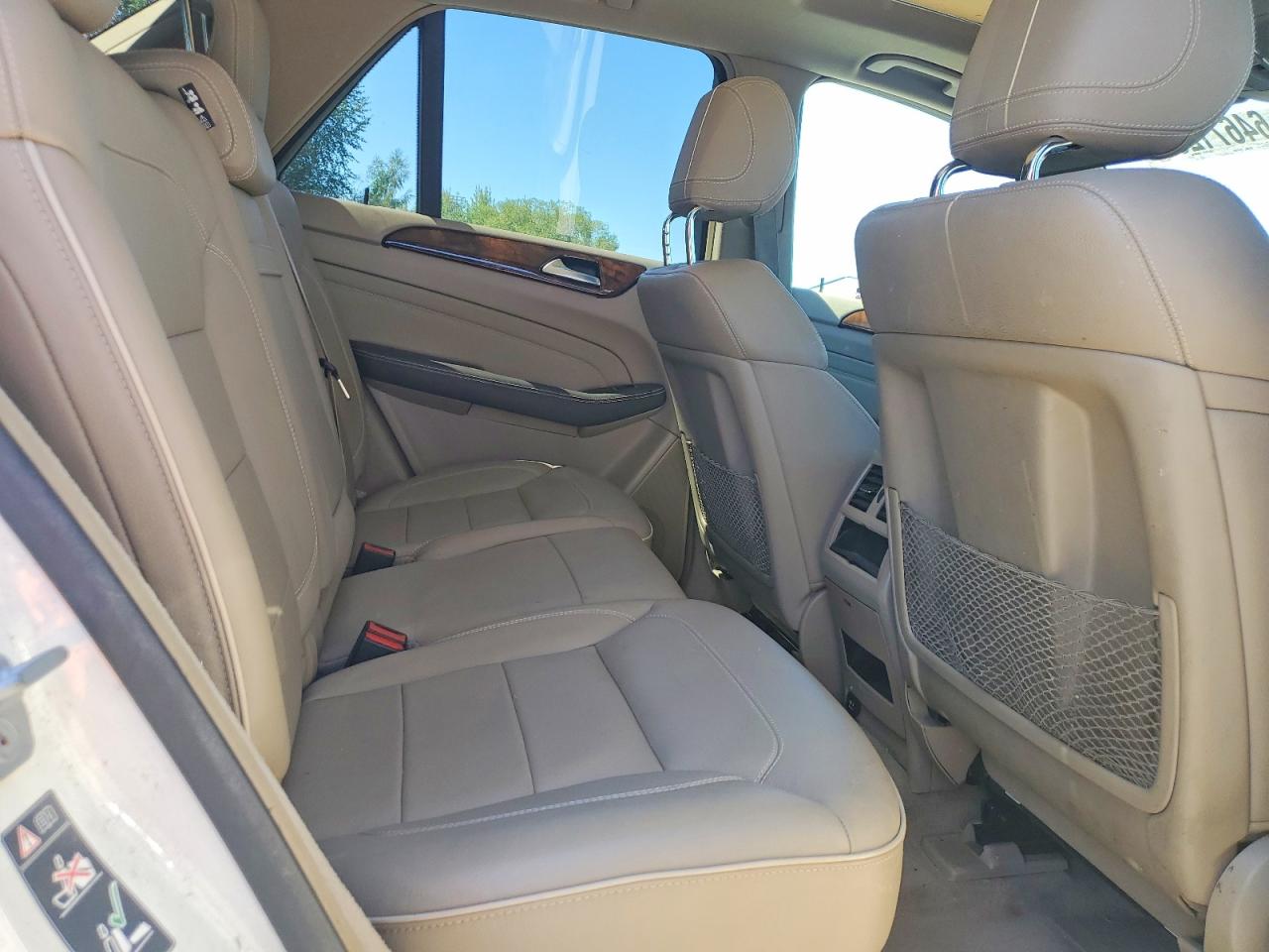 2012 Mercedes-benz Ml 350 4matic White vin: 4JGDA5HB9CA012305