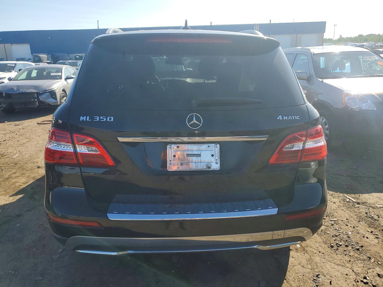2012 Mercedes-benz Ml 350 4matic Черный vin: 4JGDA5HB9CA014202