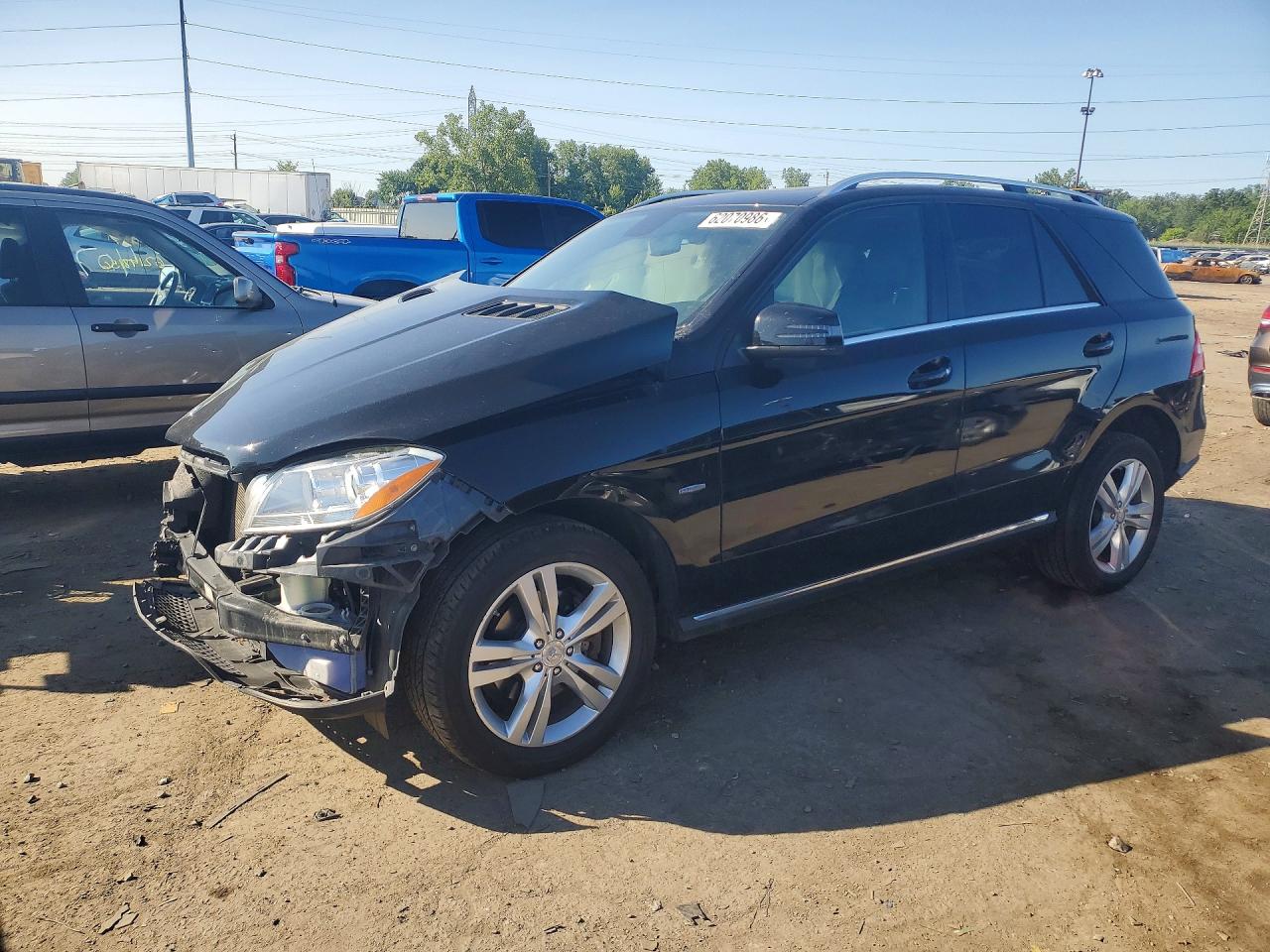 2012 Mercedes-benz Ml 350 4matic Черный vin: 4JGDA5HB9CA014202
