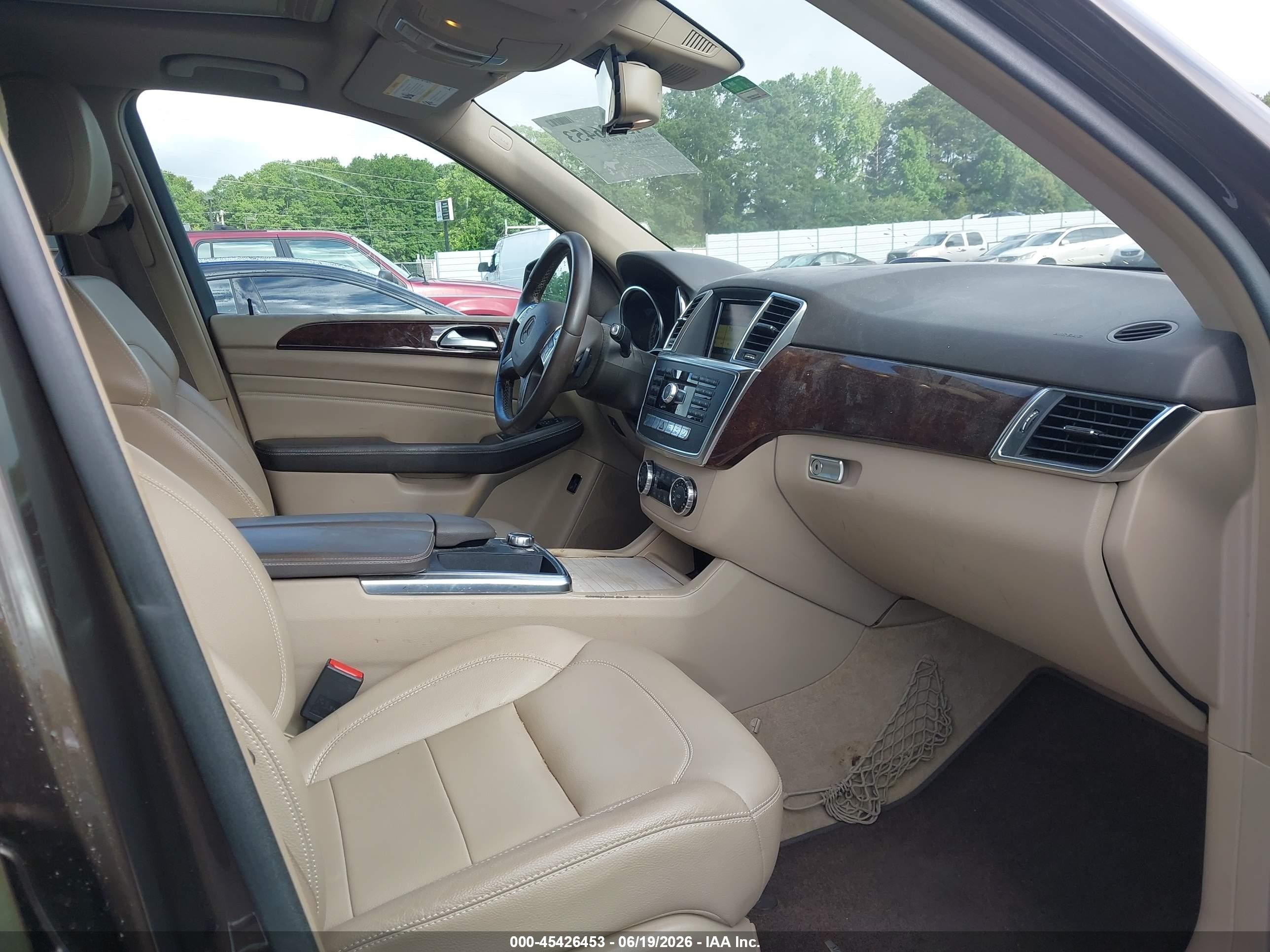 2012 Mercedes-benz Ml 350 4matic Коричневый vin: 4JGDA5HB9CA023319