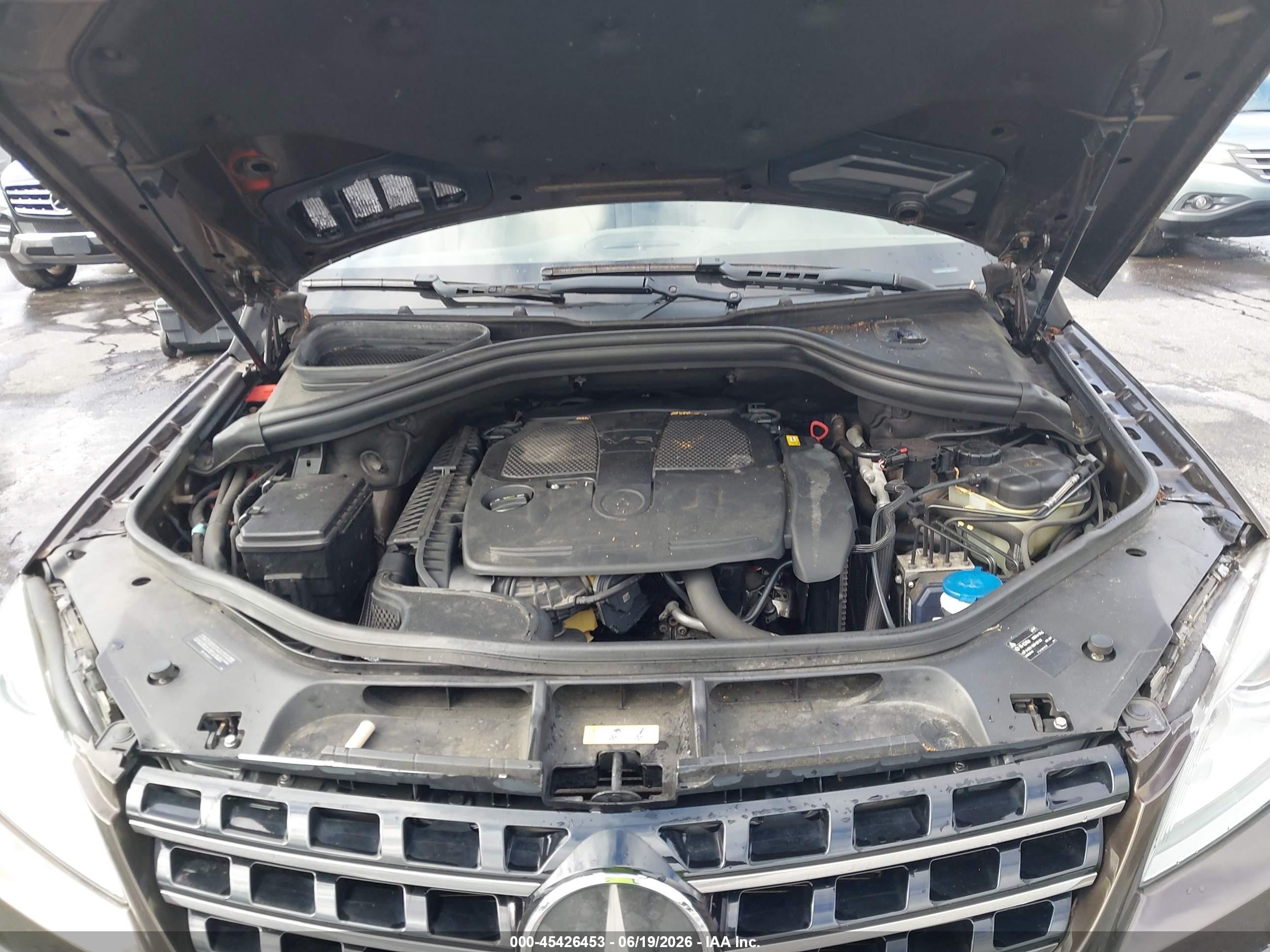 2012 Mercedes-benz Ml 350 4matic Коричневый vin: 4JGDA5HB9CA023319