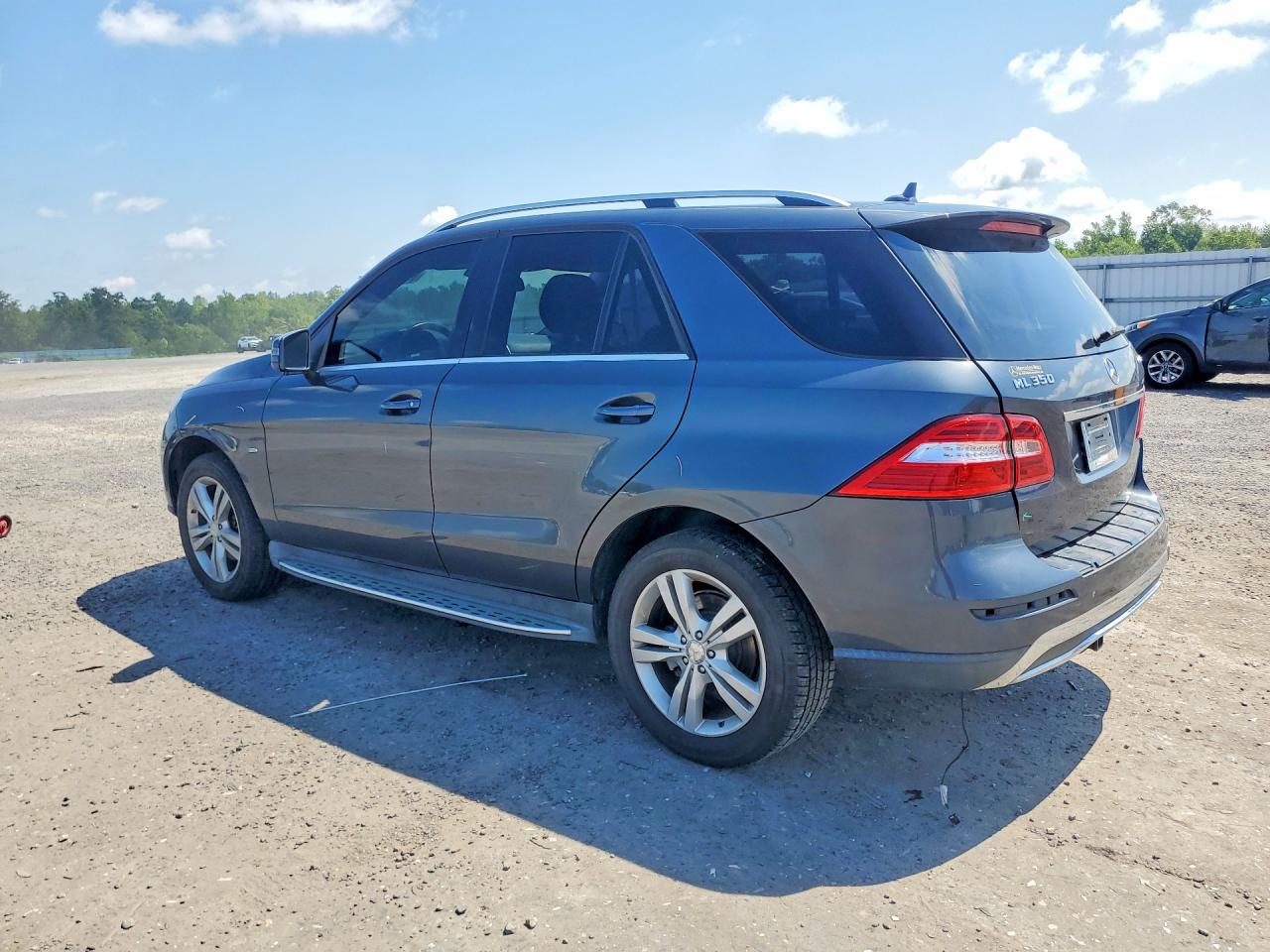 2012 Mercedes-benz Ml 350 4matic Серый vin: 4JGDA5HB9CA024020
