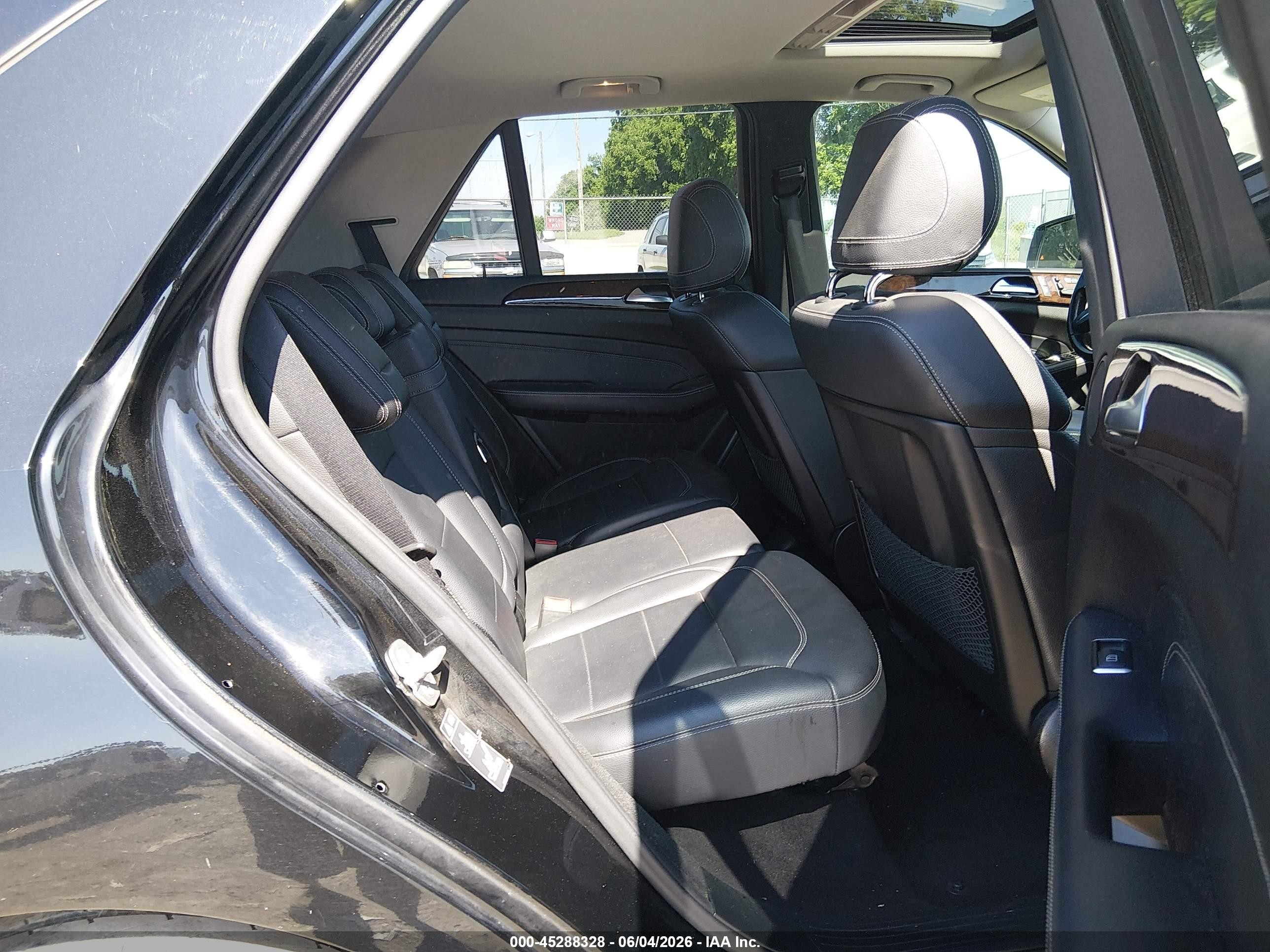 2012 Mercedes-benz Ml 350 4matic Black vin: 4JGDA5HB9CA024258