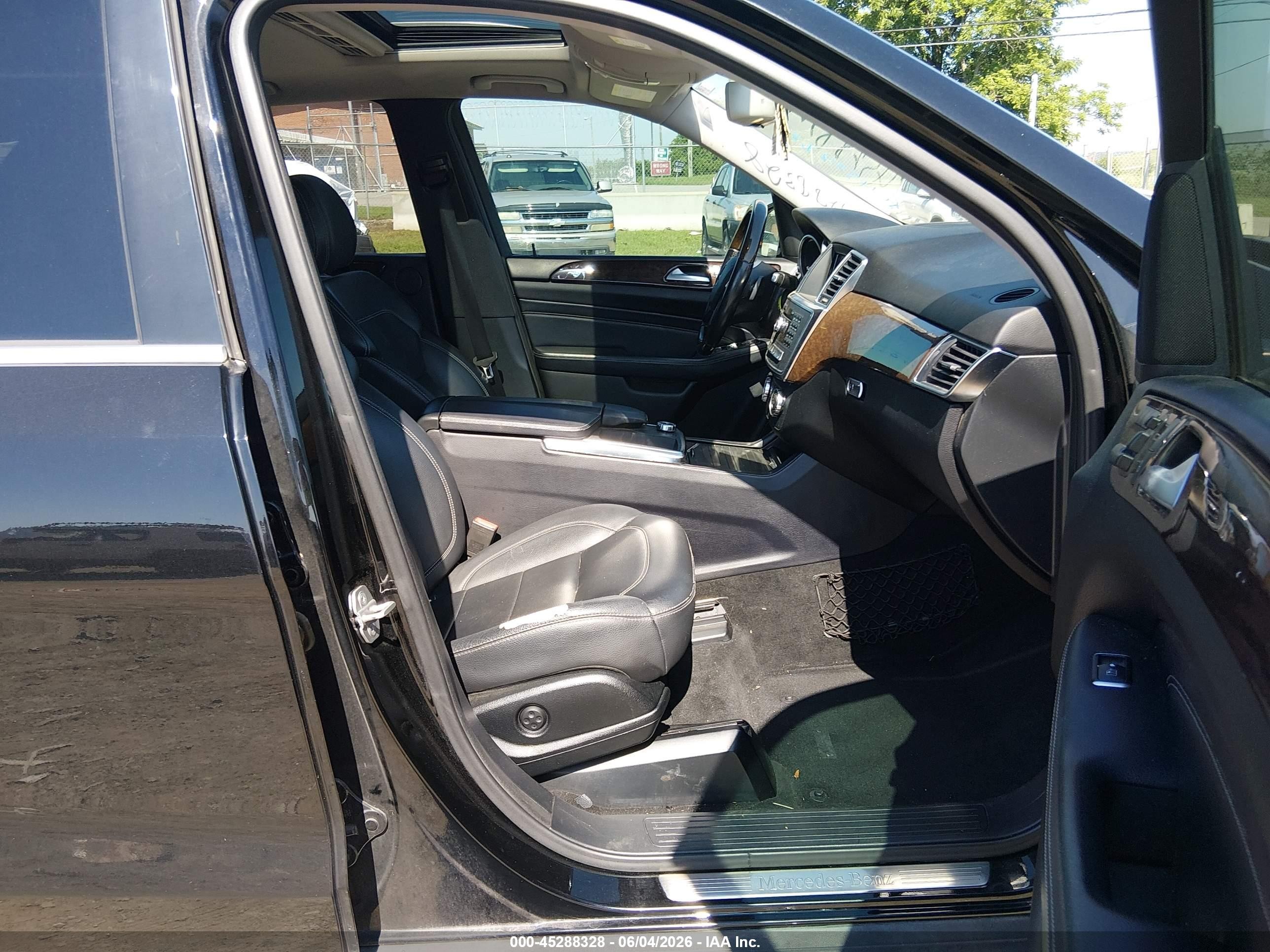 2012 Mercedes-benz Ml 350 4matic Black vin: 4JGDA5HB9CA024258