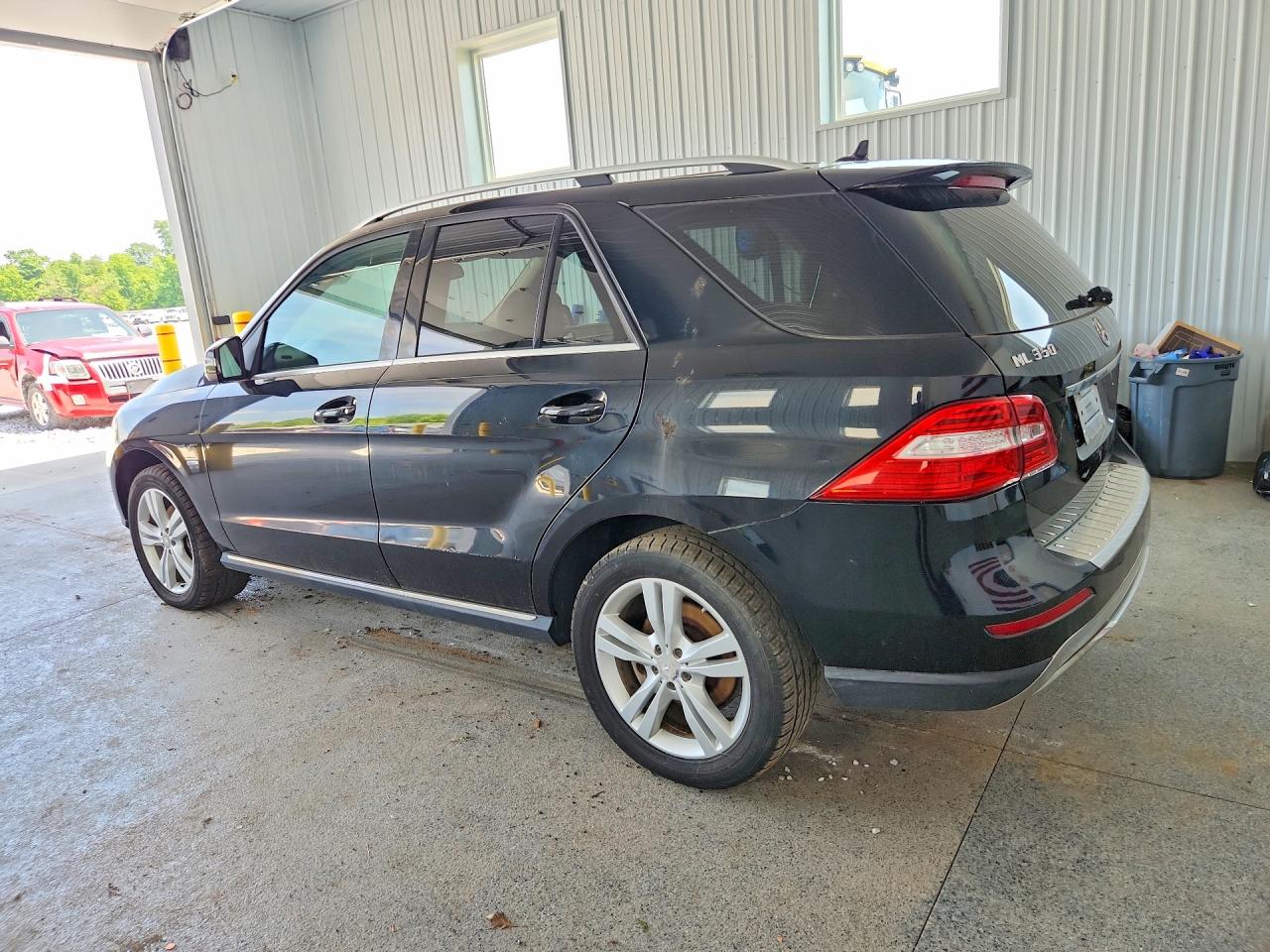 2012 Mercedes-benz Ml 350 4matic Black vin: 4JGDA5HB9CA045952