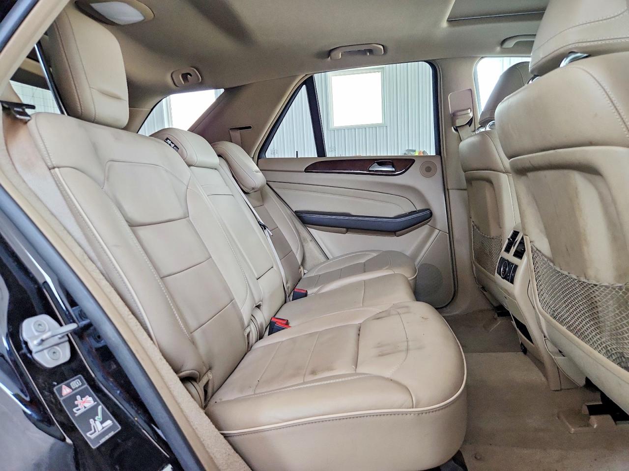 2012 Mercedes-benz Ml 350 4matic Black vin: 4JGDA5HB9CA045952