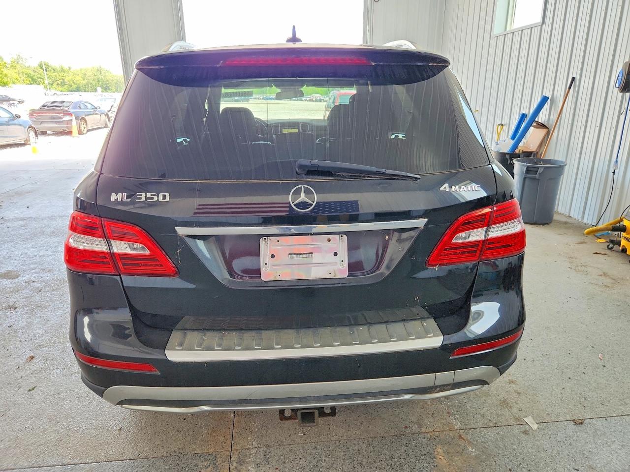2012 Mercedes-benz Ml 350 4matic Black vin: 4JGDA5HB9CA045952