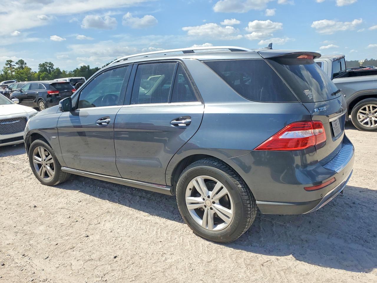 2012 Mercedes-benz Ml 350 4matic Black vin: 4JGDA5HB9CA067501