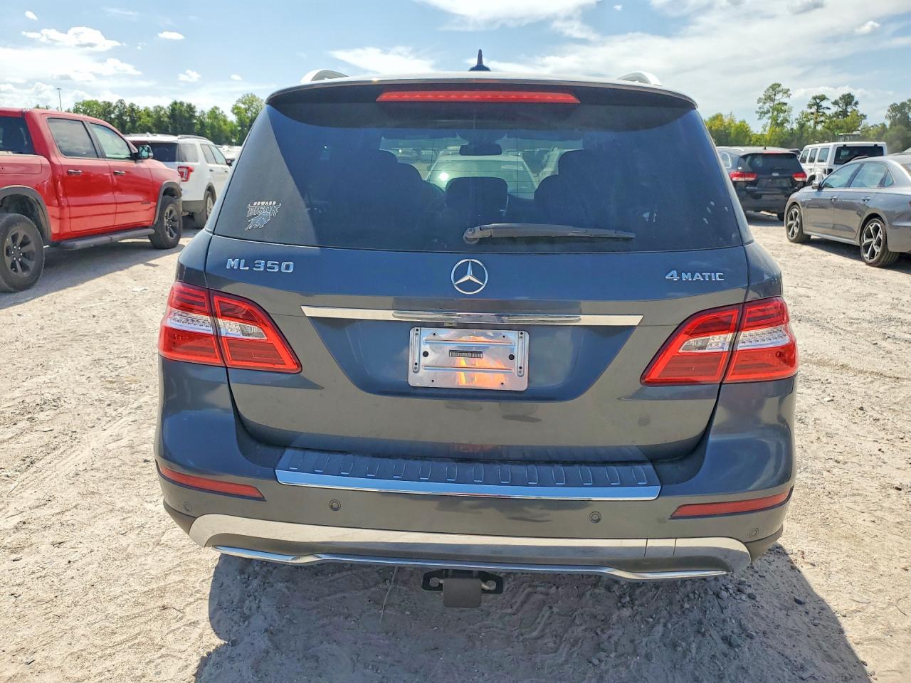 2012 Mercedes-benz Ml 350 4matic Black vin: 4JGDA5HB9CA067501