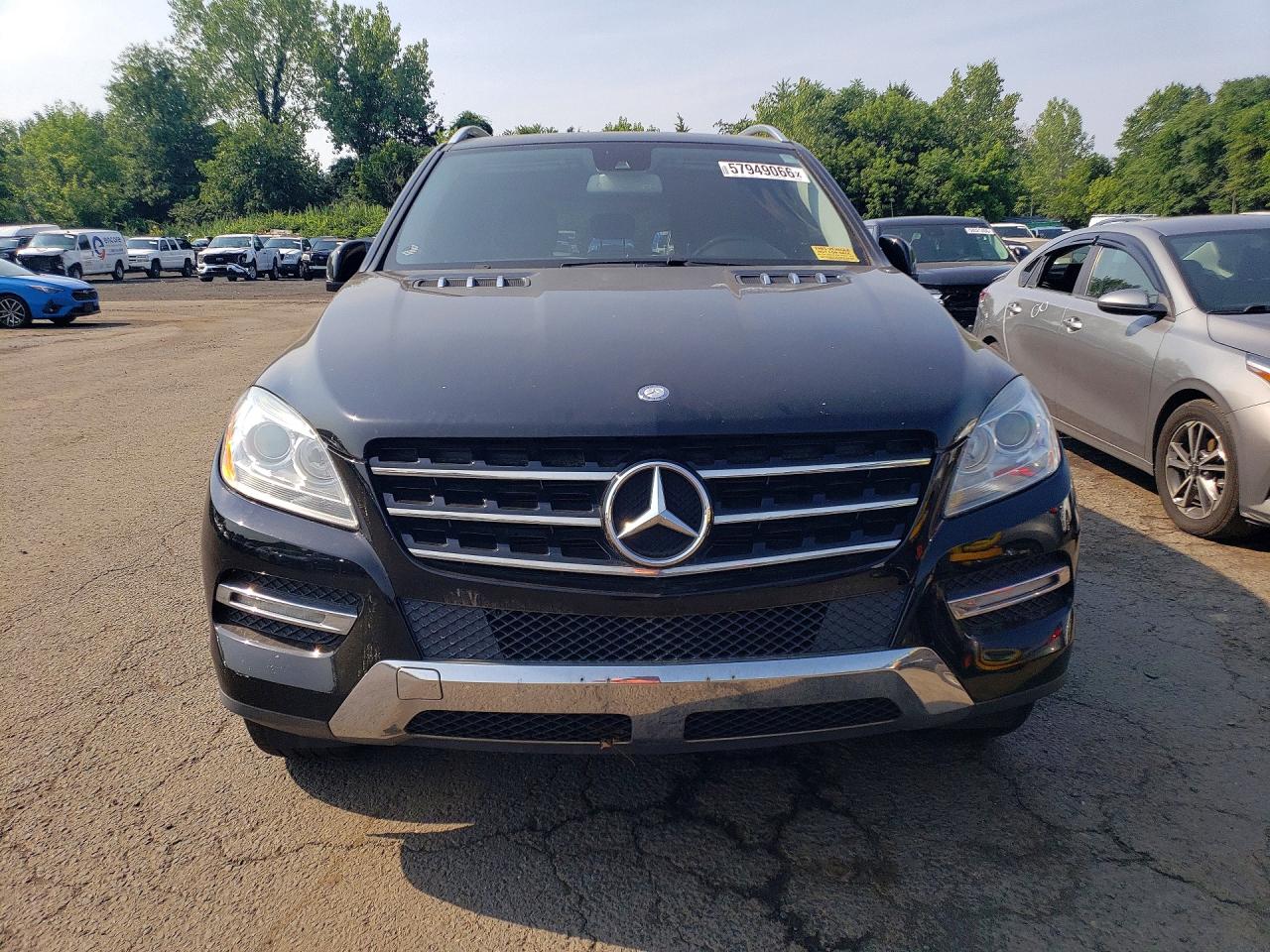 2013 Mercedes-benz Ml 350 4matic Black vin: 4JGDA5HB9DA103690