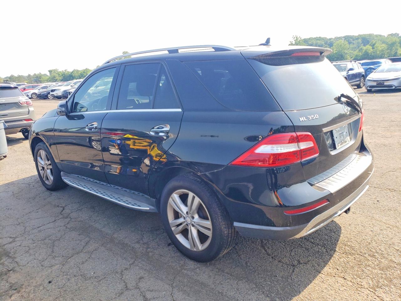 2013 Mercedes-benz Ml 350 4matic Black vin: 4JGDA5HB9DA103690