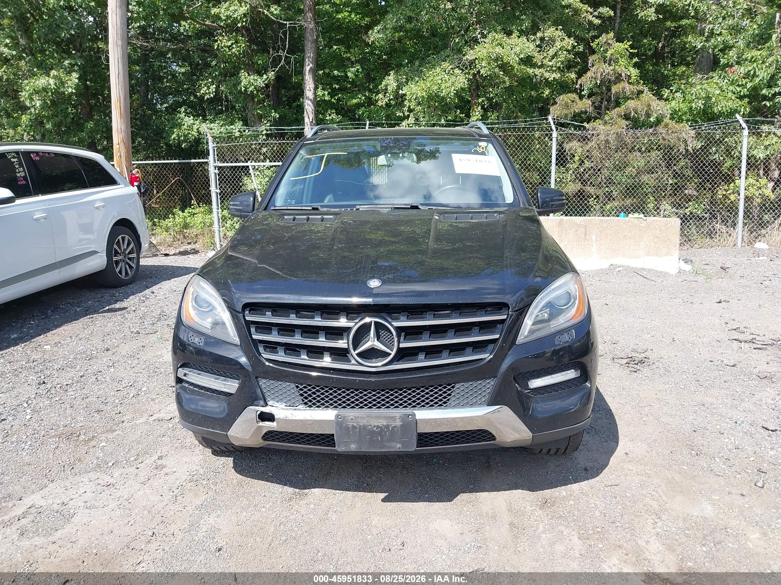 2013 Mercedes-benz Ml 350 4matic Black vin: 4JGDA5HB9DA123812