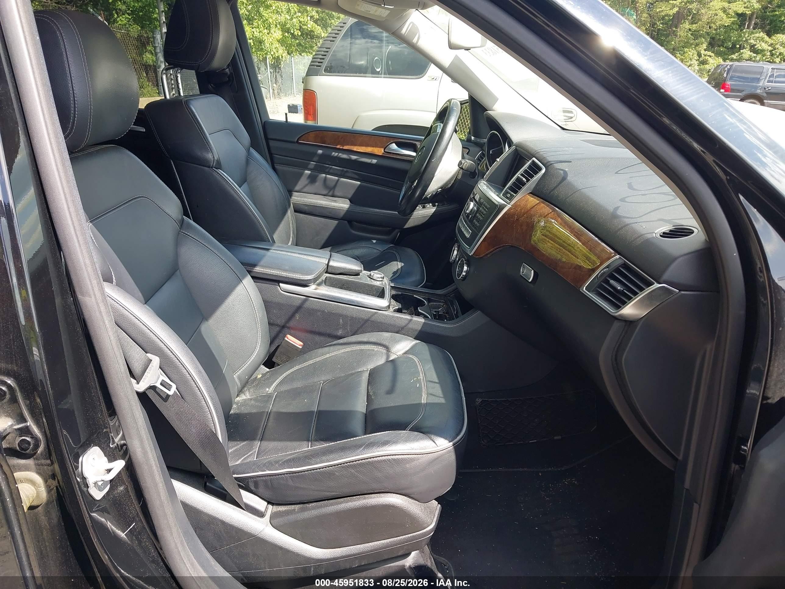 2013 Mercedes-benz Ml 350 4matic Black vin: 4JGDA5HB9DA123812