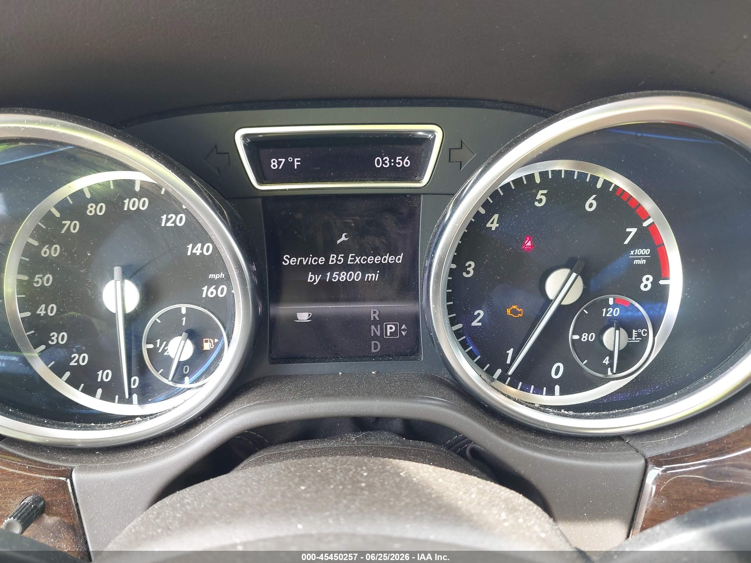 2013 Mercedes-benz Ml 350 4matic Dark Blue vin: 4JGDA5HB9DA169978