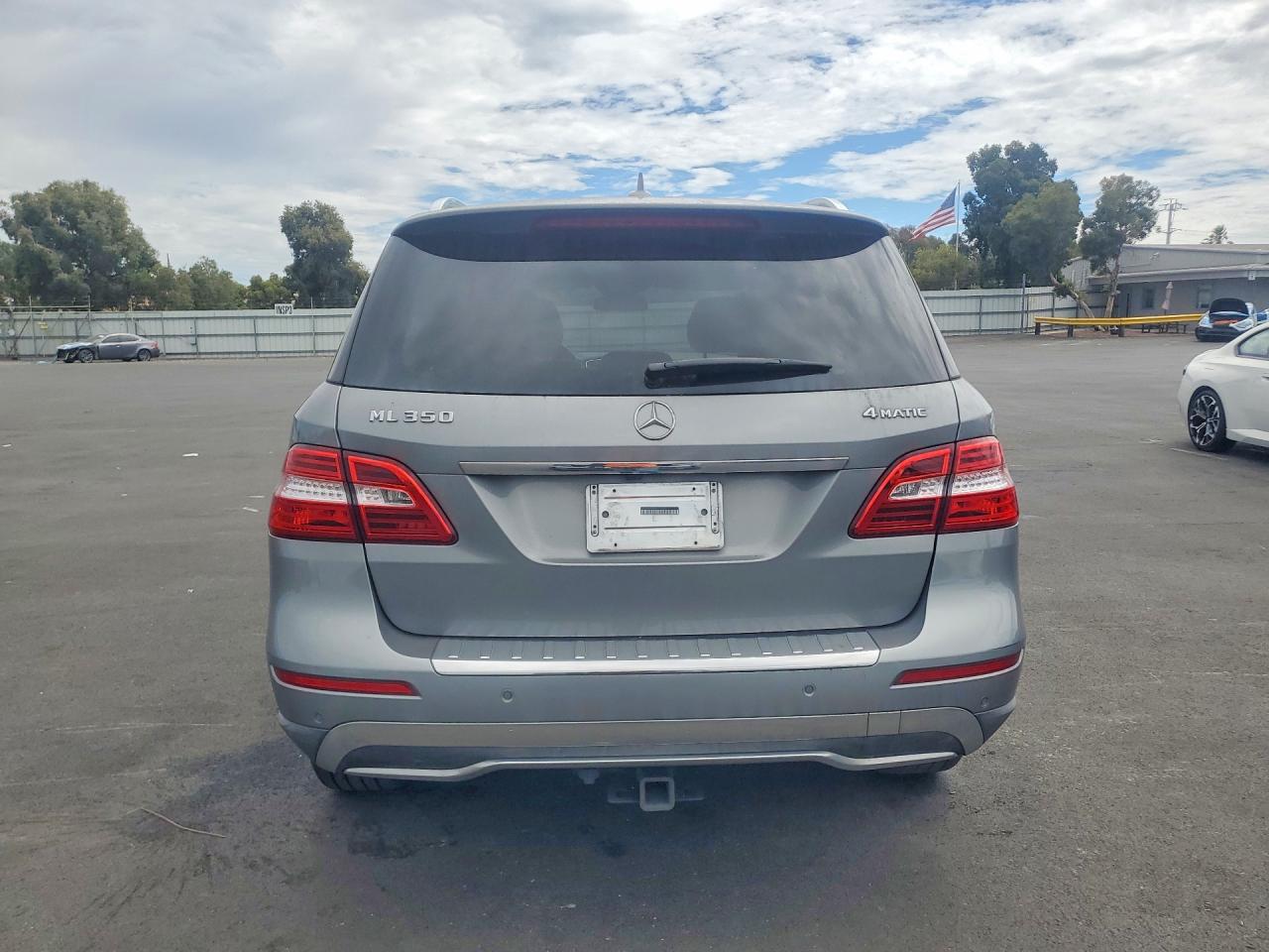 2013 Mercedes-benz Ml 350 4matic Серый vin: 4JGDA5HB9DA177322