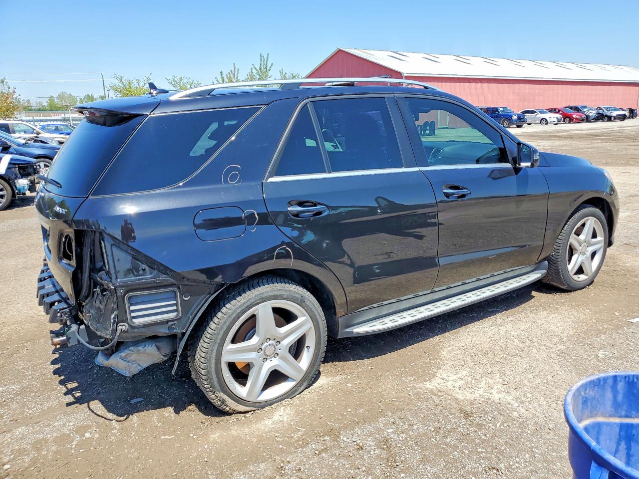 2013 Mercedes-benz Ml 350 4matic Black vin: 4JGDA5HB9DA249121