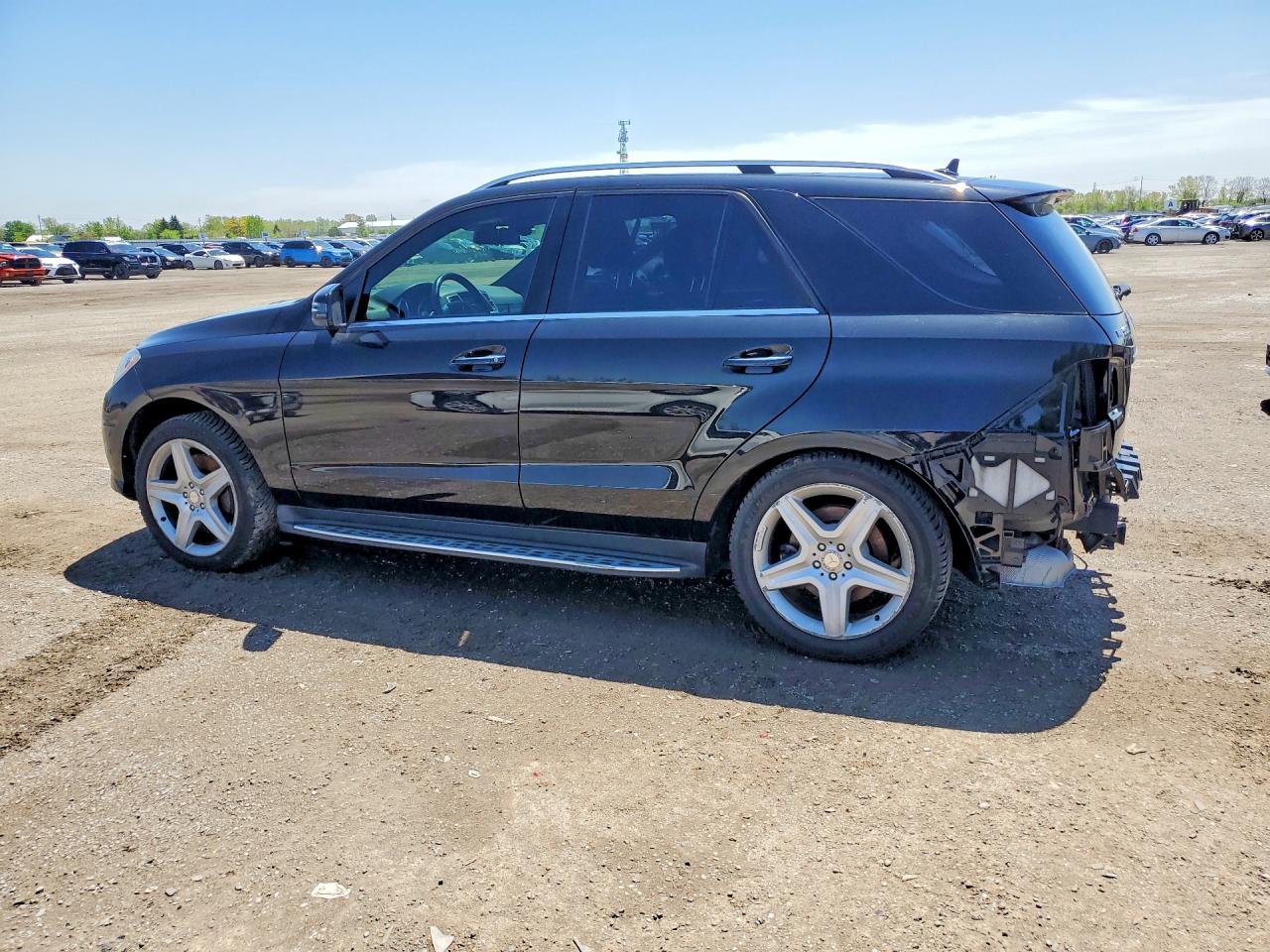 2013 Mercedes-benz Ml 350 4matic Black vin: 4JGDA5HB9DA249121