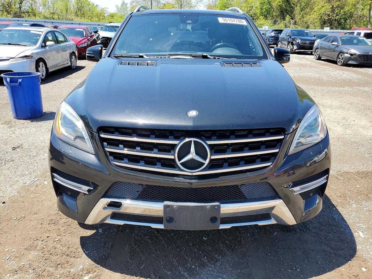 2013 Mercedes-benz Ml 350 4matic Black vin: 4JGDA5HB9DA249121