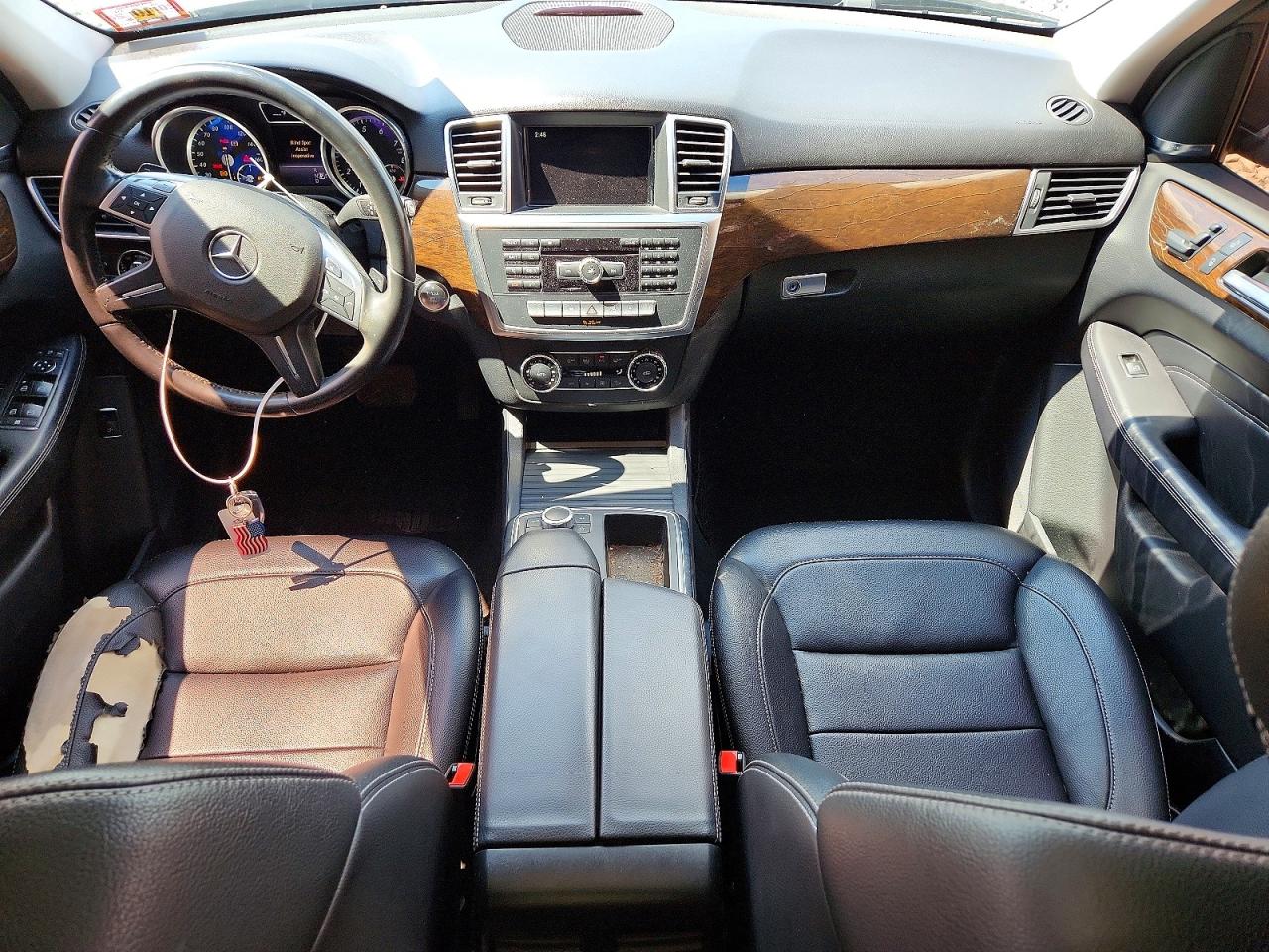 2014 Mercedes-benz Ml 350 4matic Black vin: 4JGDA5HB9EA273677
