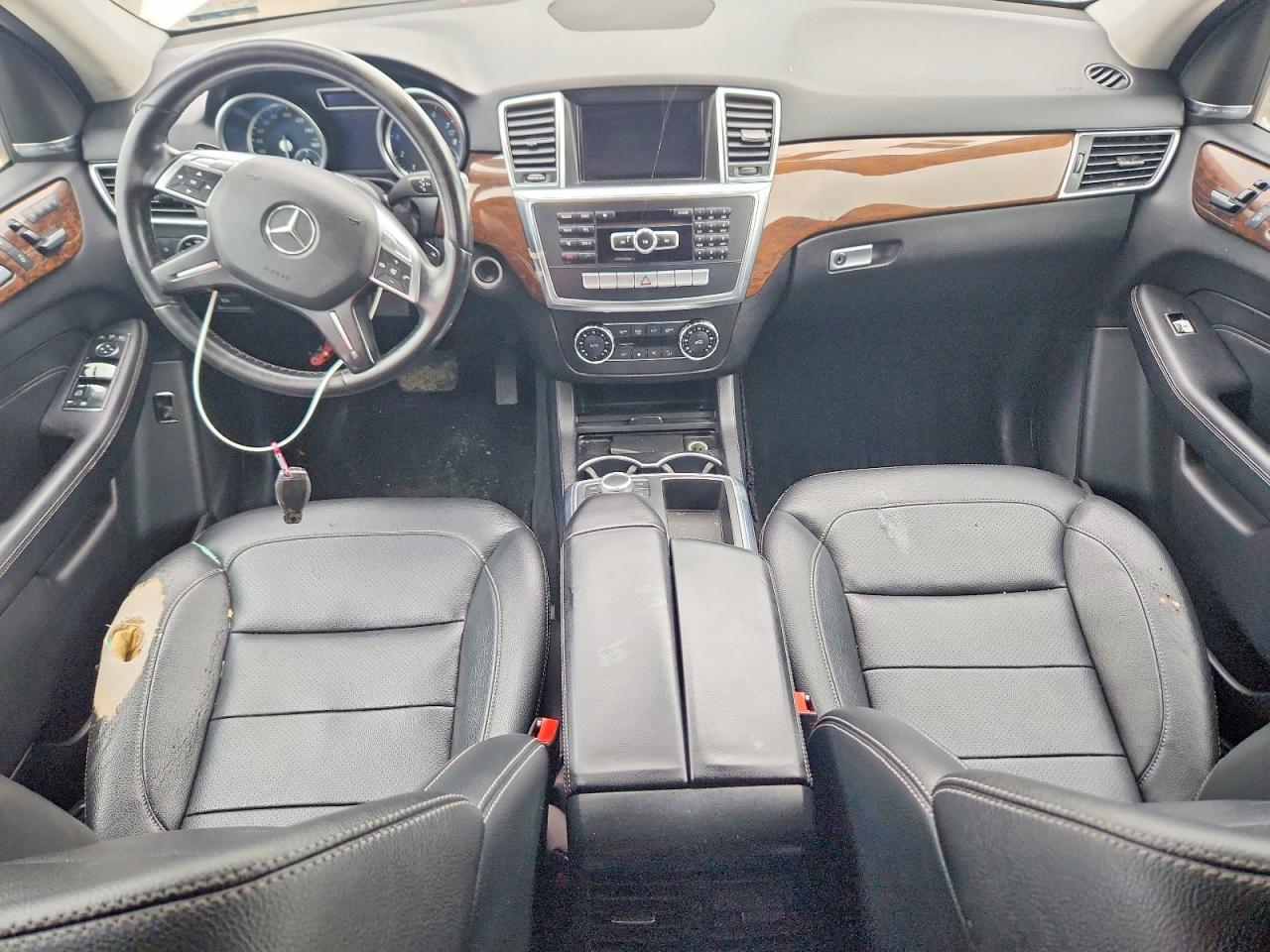 2014 Mercedes-benz Ml 350 4matic White vin: 4JGDA5HB9EA281469