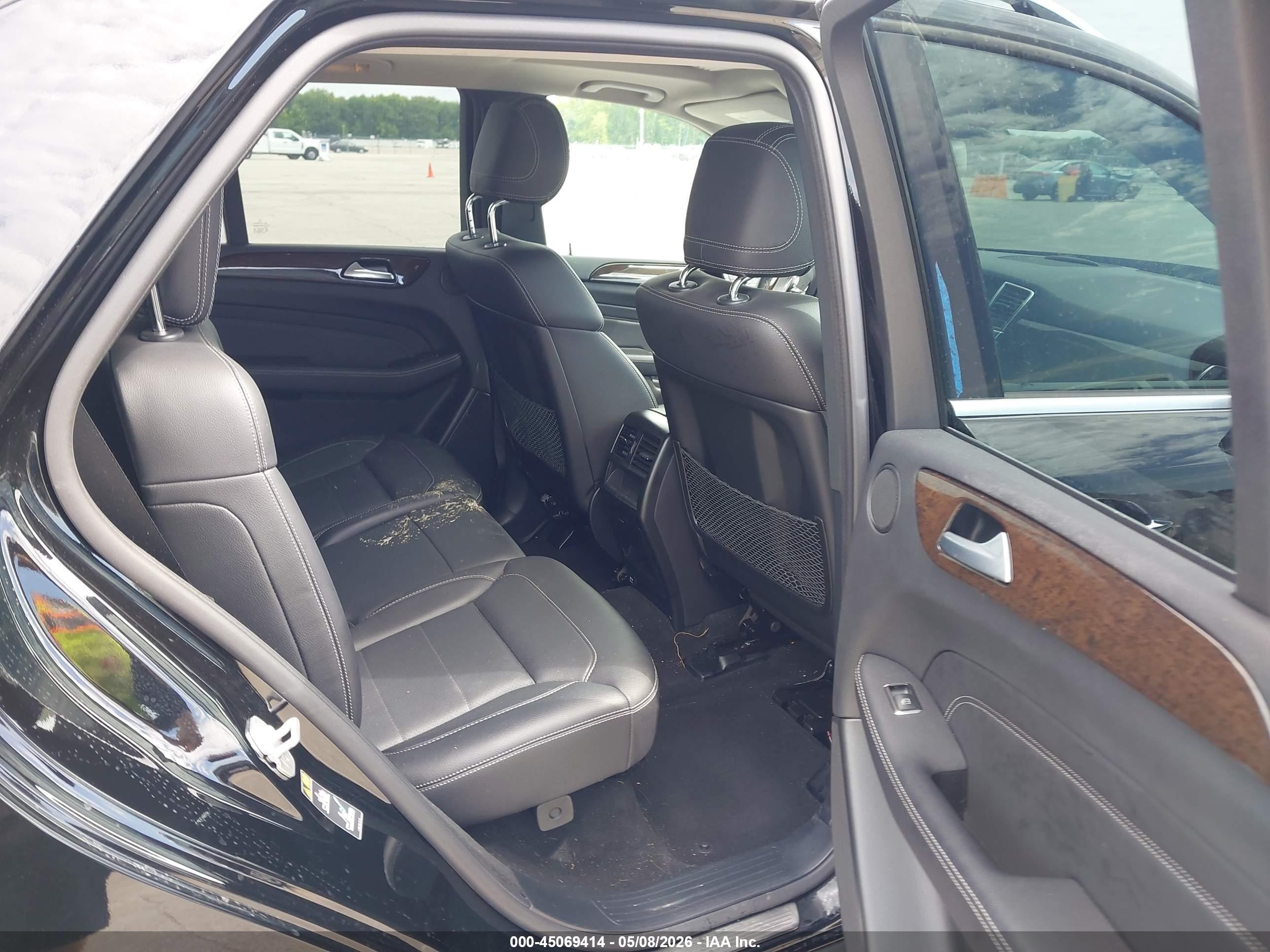 2014 Mercedes-benz Ml 350 4matic Black vin: 4JGDA5HB9EA309724