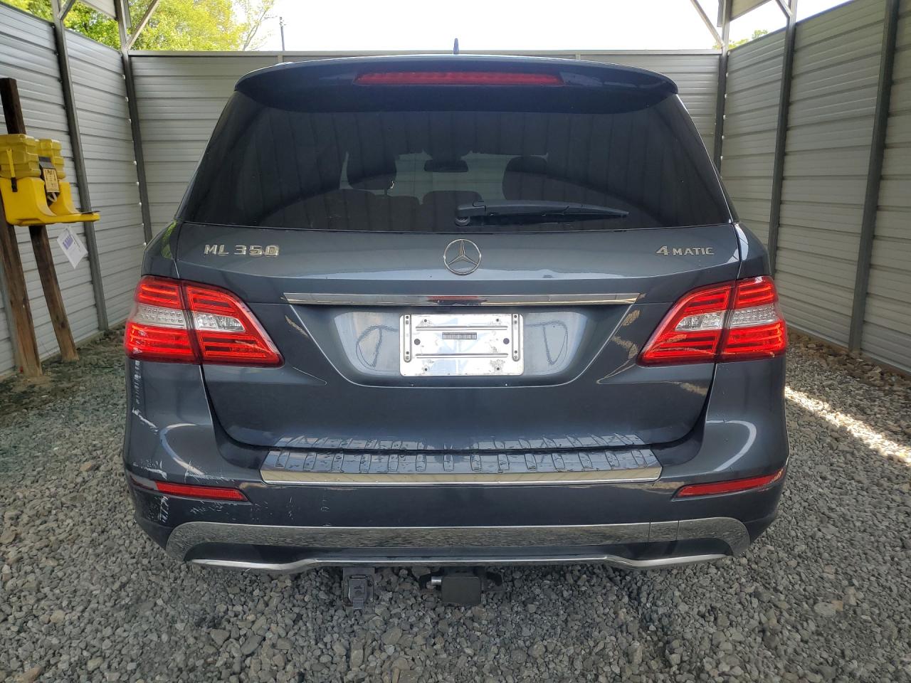2014 Mercedes-benz Ml 350 4matic Серый vin: 4JGDA5HB9EA365579 Damage: Lift Gate, Dent(S) W/No Paint Dmg, 1 To 2 Inches
