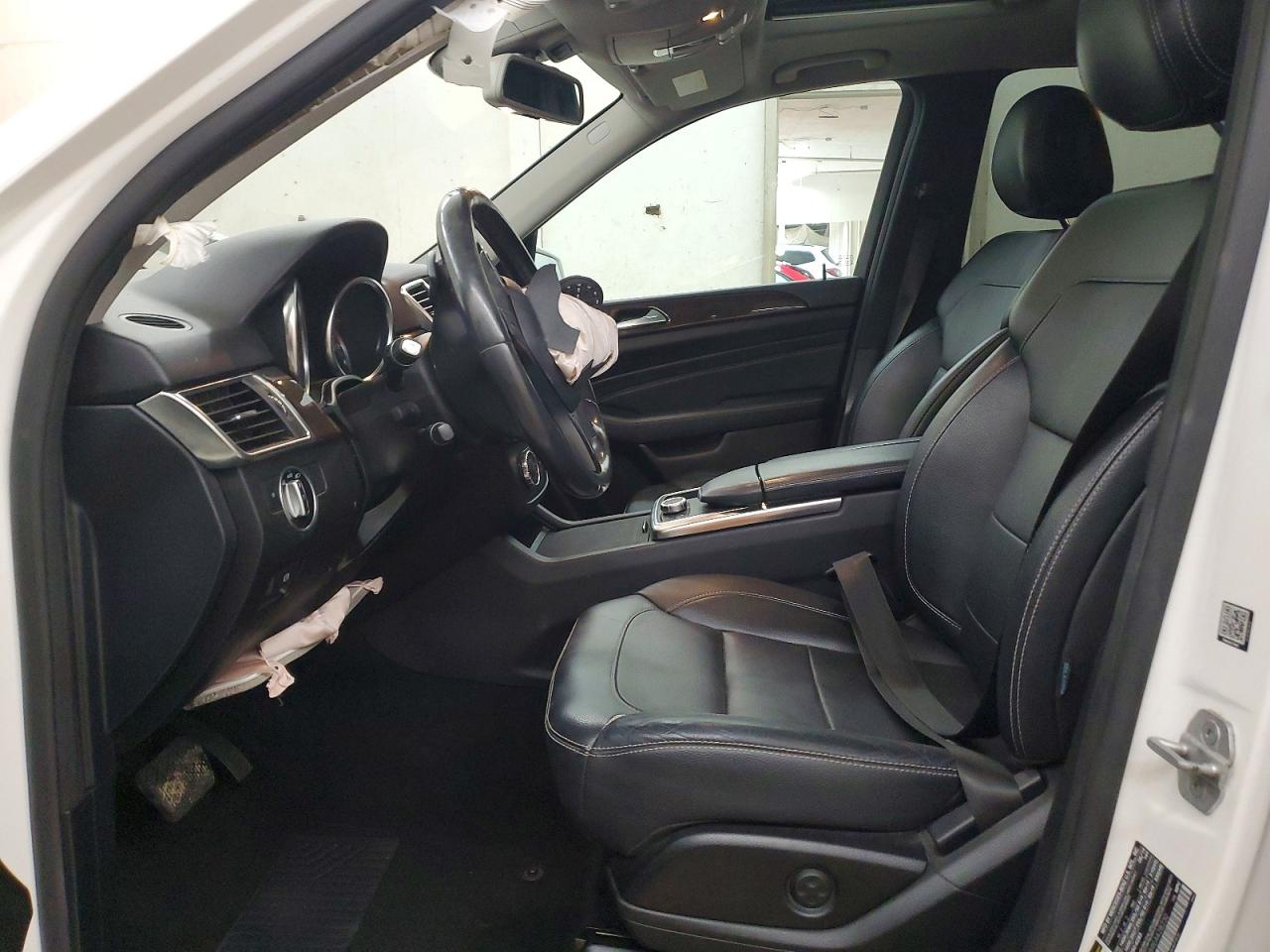 2014 Mercedes-benz Ml 350 4matic White vin: 4JGDA5HB9EA428230